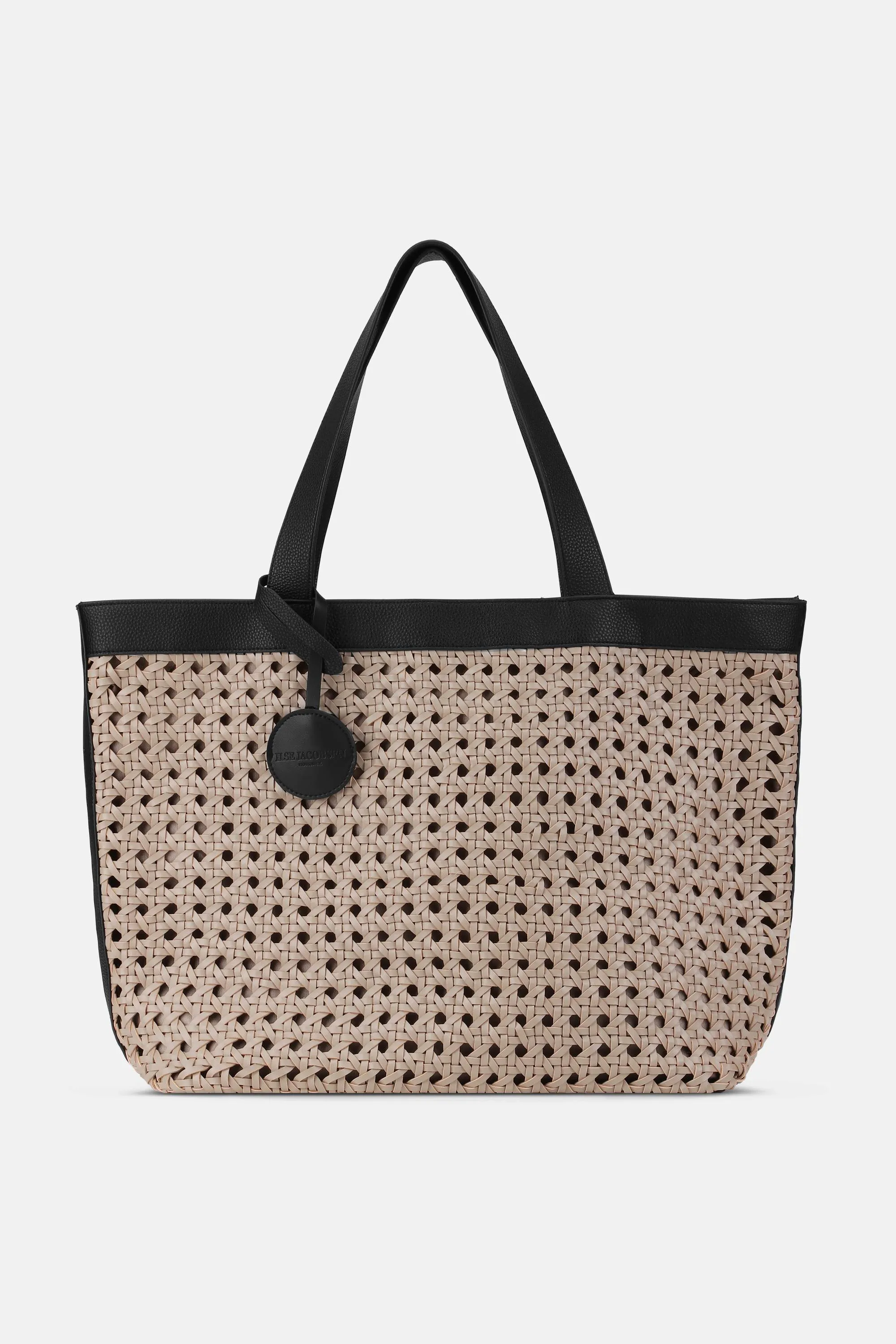 Large Beach Bag - Sand Pile Black sold by Ilse Jacobsen