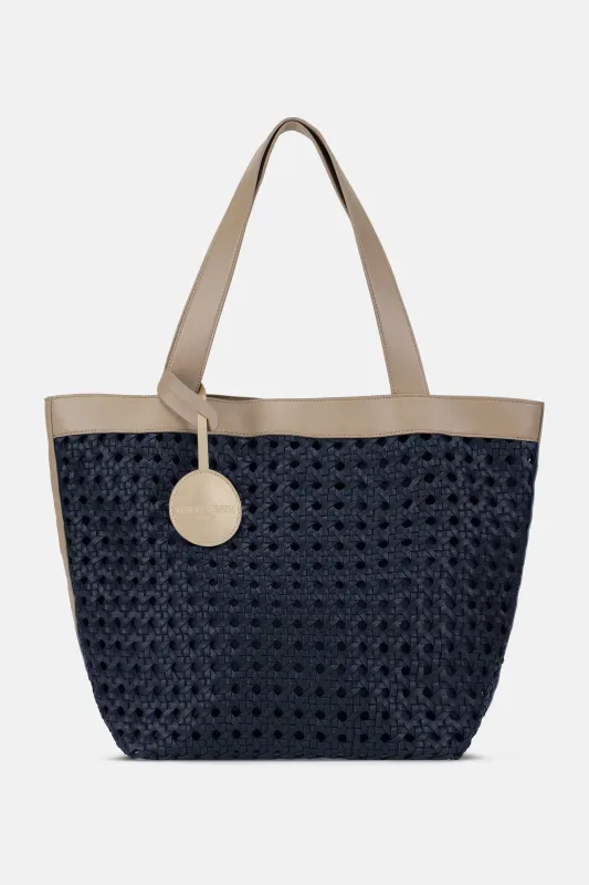 Beach Bag - Dark Indigo Sand Pile sold by Ilse Jacobsen