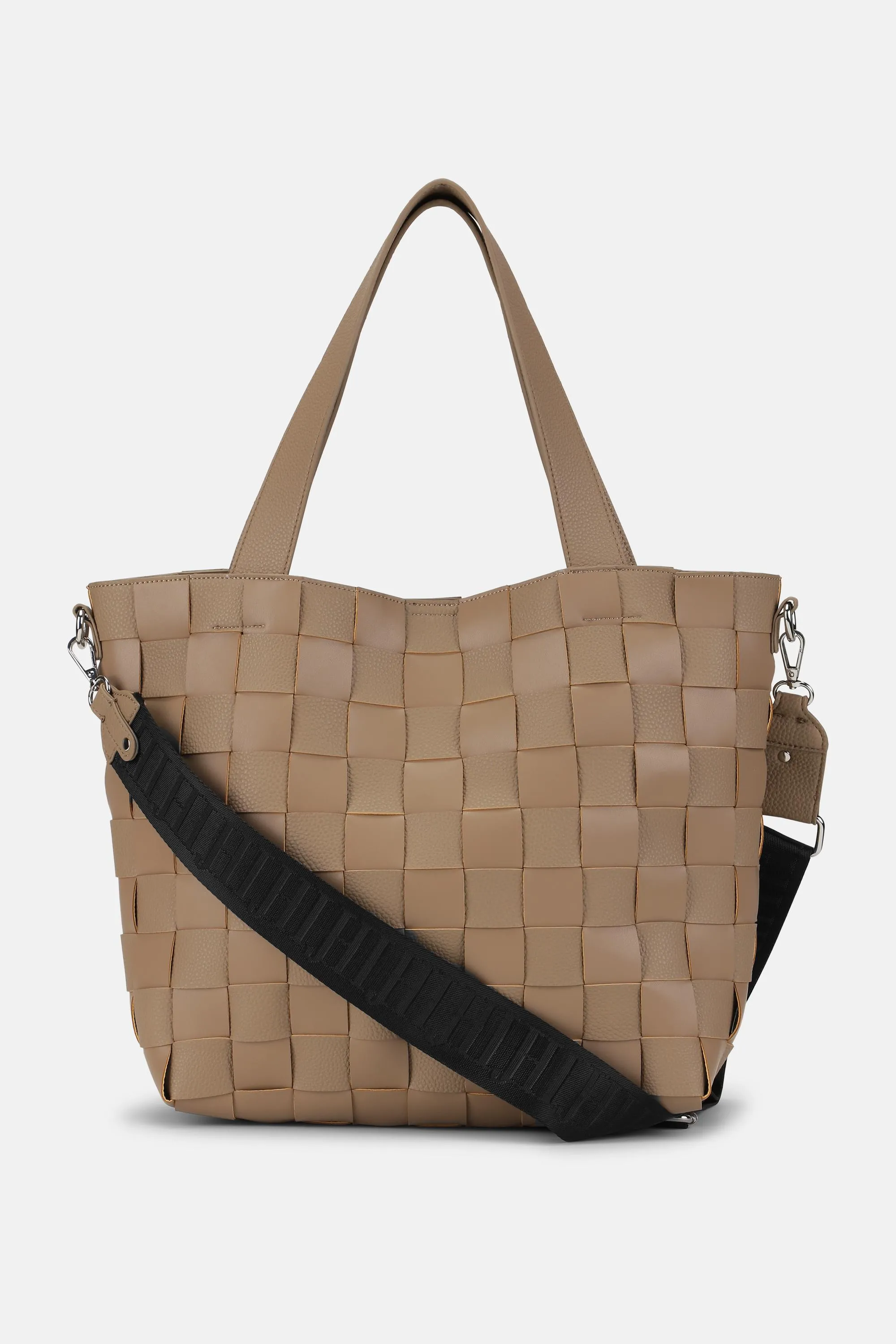 Crossbody Shopper Bag - Greige sold by Ilse Jacobsen