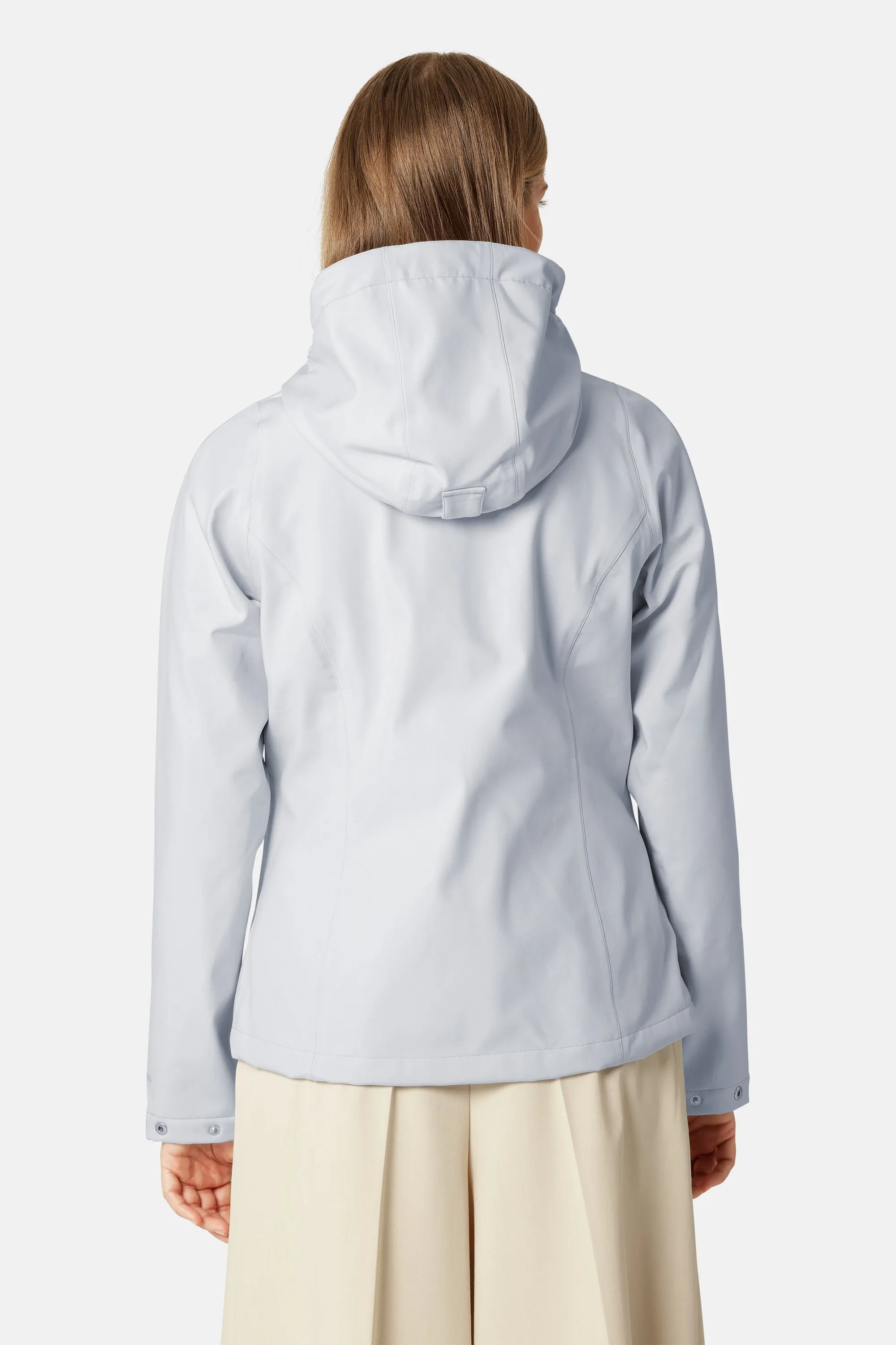 Short Softshell Raincoat - Heather sold by Ilse Jacobsen product image thumbnail 3
