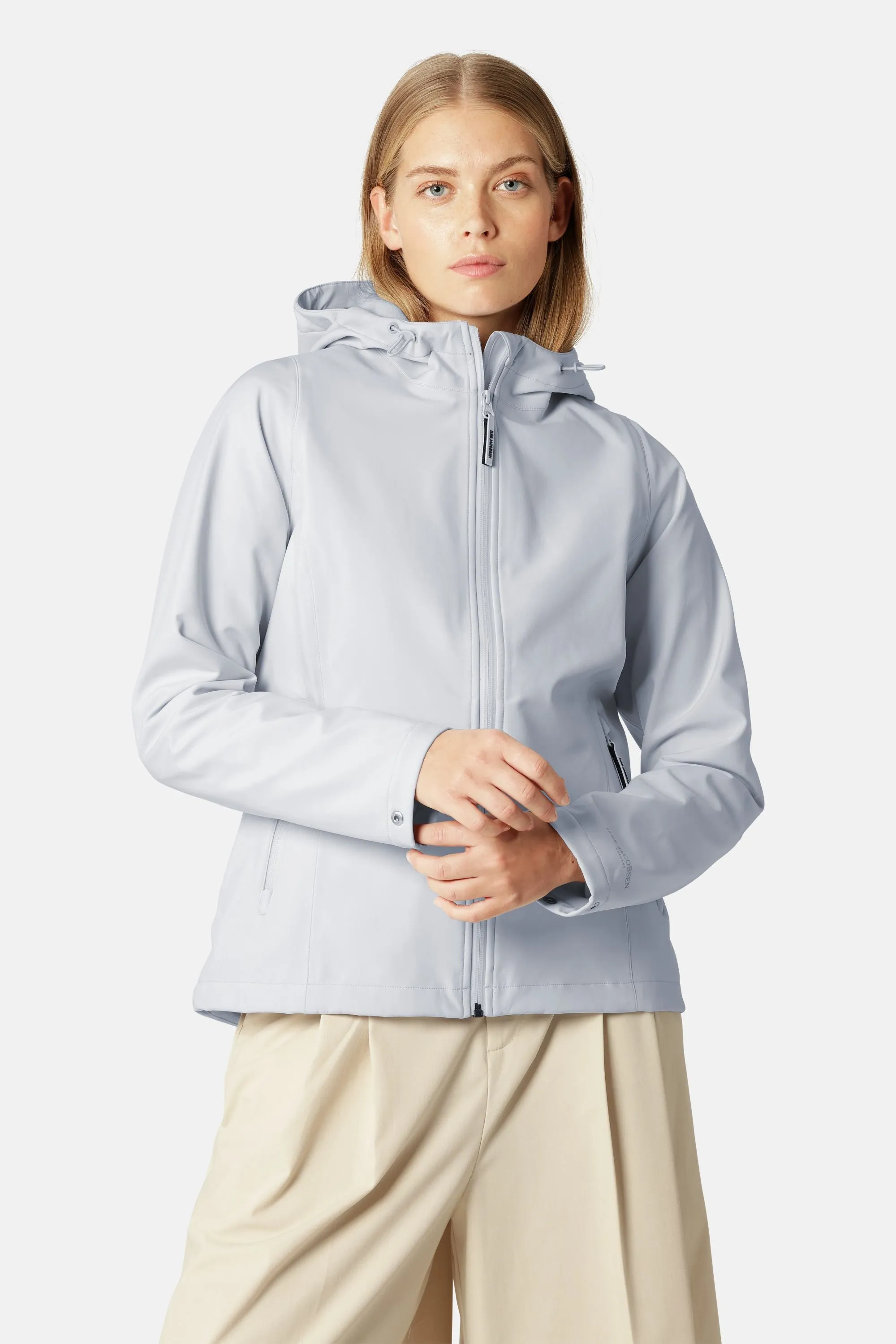 Short Softshell Raincoat - Heather sold by Ilse Jacobsen product image thumbnail 2