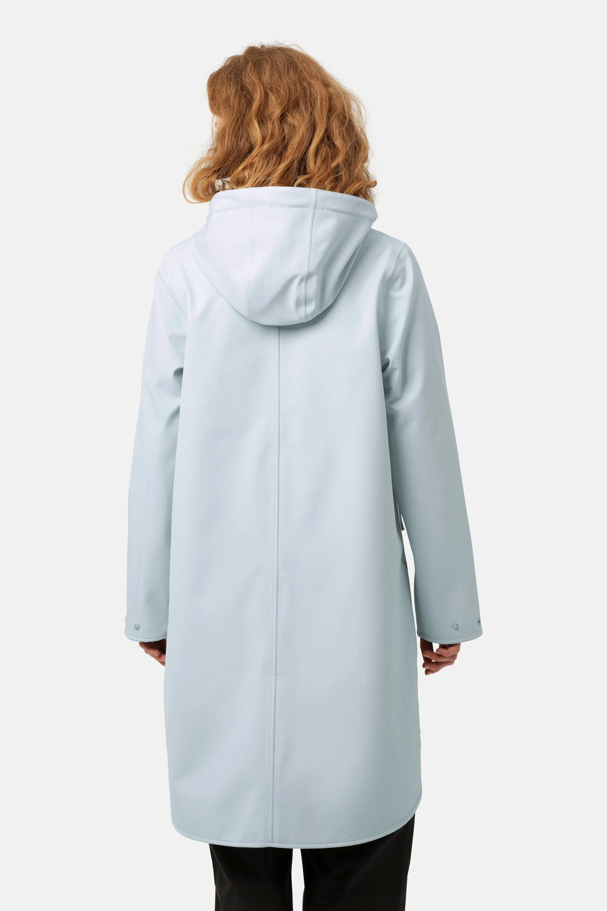 Softshell Raincoat A-line - Heather sold by Ilse Jacobsen product image thumbnail 3