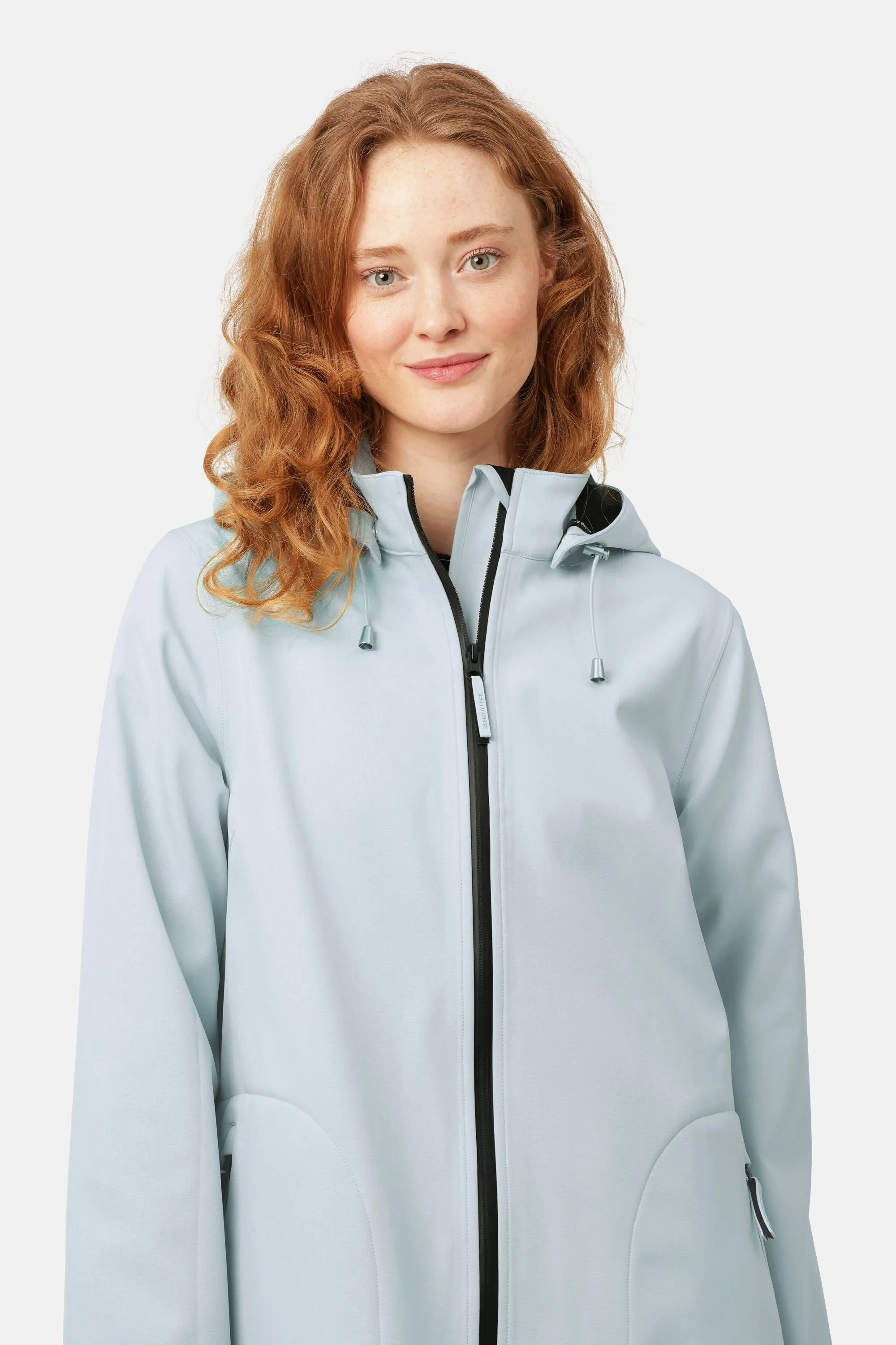 Softshell Raincoat A-line - Heather sold by Ilse Jacobsen product image thumbnail 4