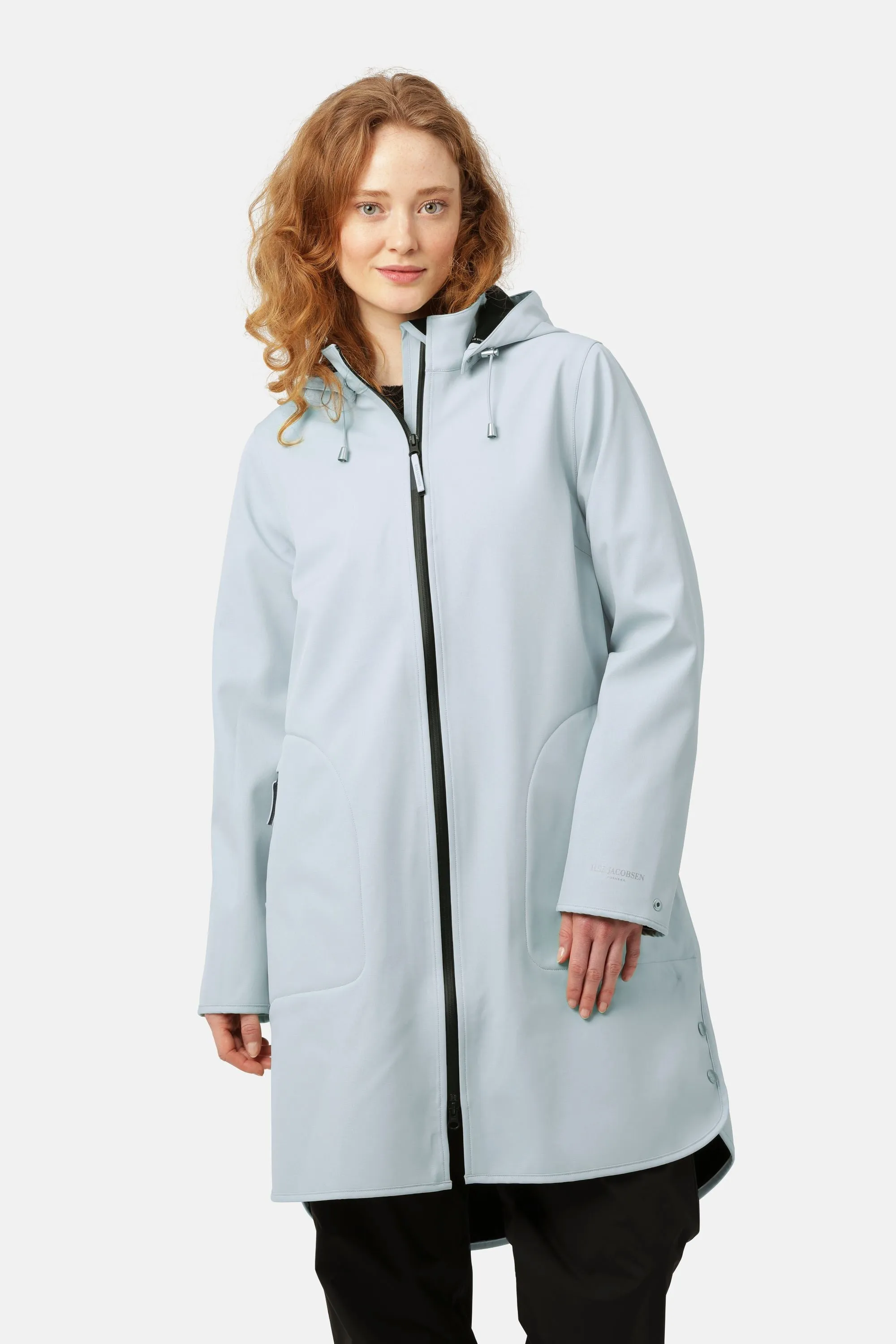 Softshell Raincoat A-line - Heather sold by Ilse Jacobsen product image thumbnail 2