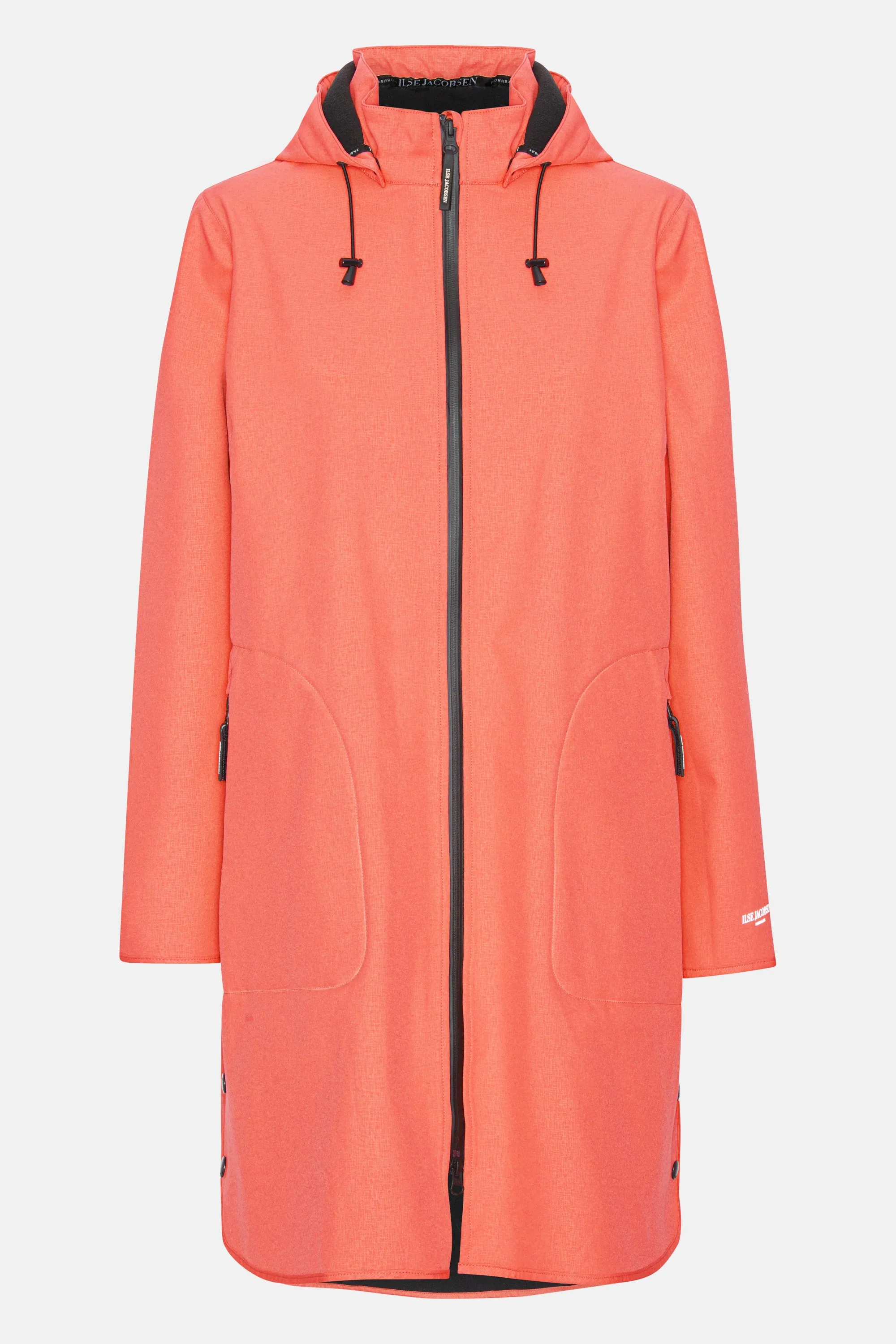 Softshell Raincoat A-line - Spiced Coral sold by Ilse Jacobsen