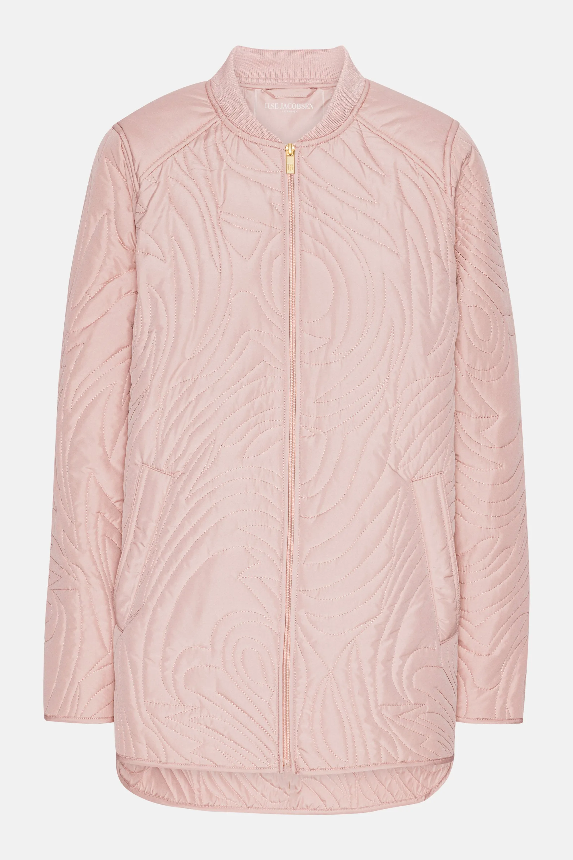 Short Quilt Jacket - Peachskin sold by Ilse Jacobsen product image thumbnail 5