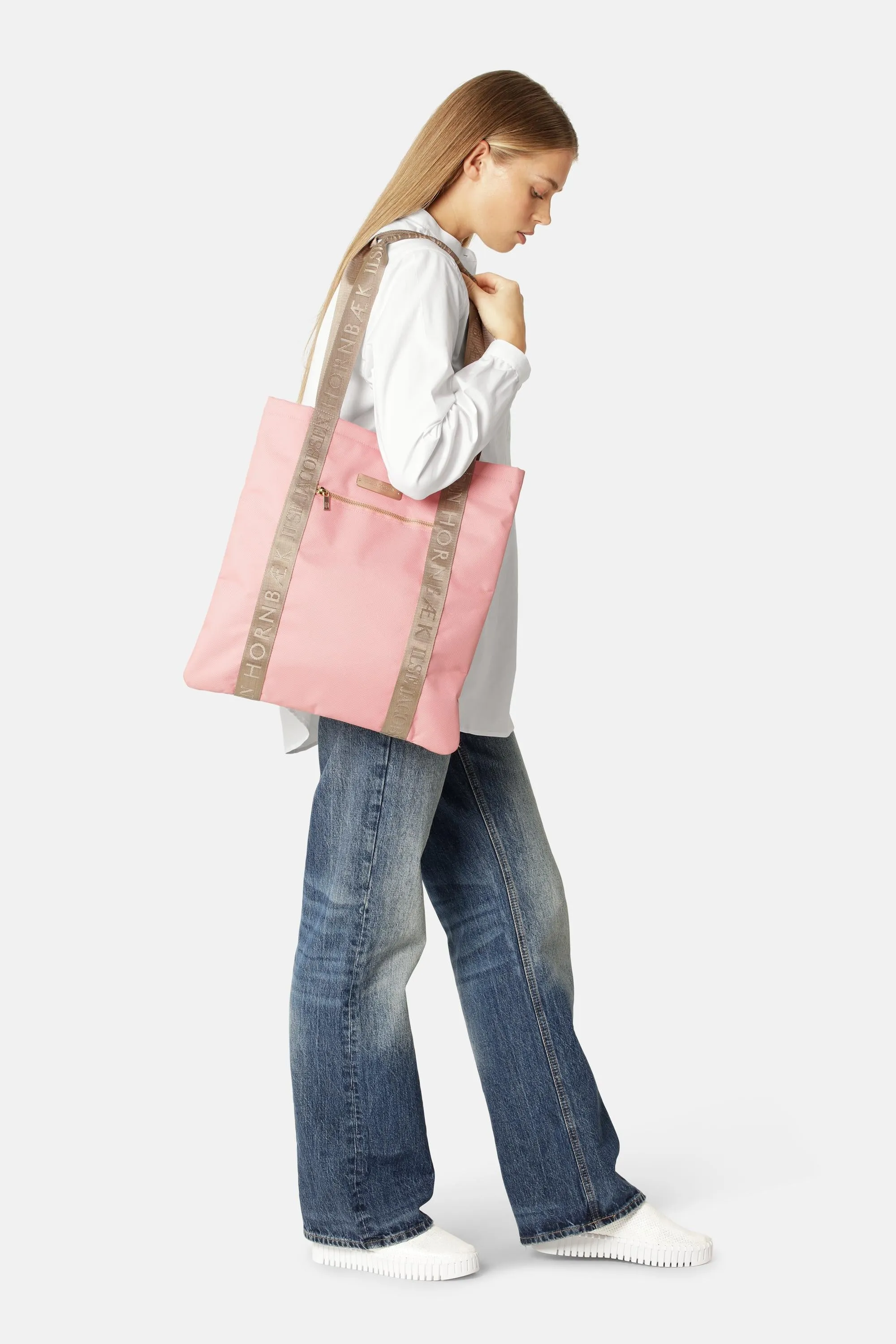 Tote Travel Bag - Adobe Rose sold by Ilse Jacobsen product image thumbnail 5