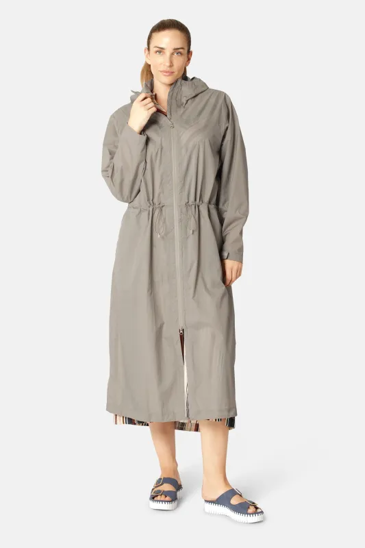 Windbreaker Rain Parka - Greige sold by Ilse Jacobsen