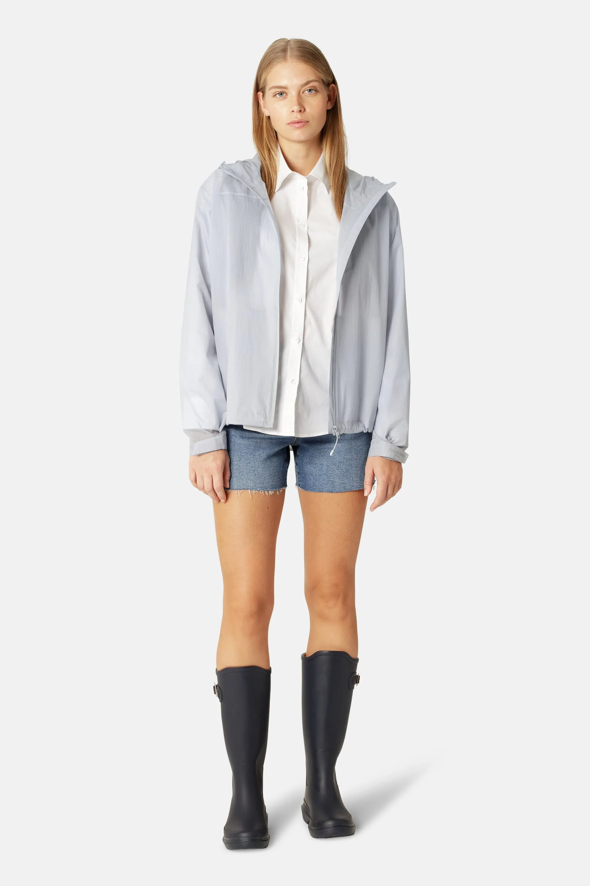Windbreaker Rain Jacket - Heather sold by Ilse Jacobsen