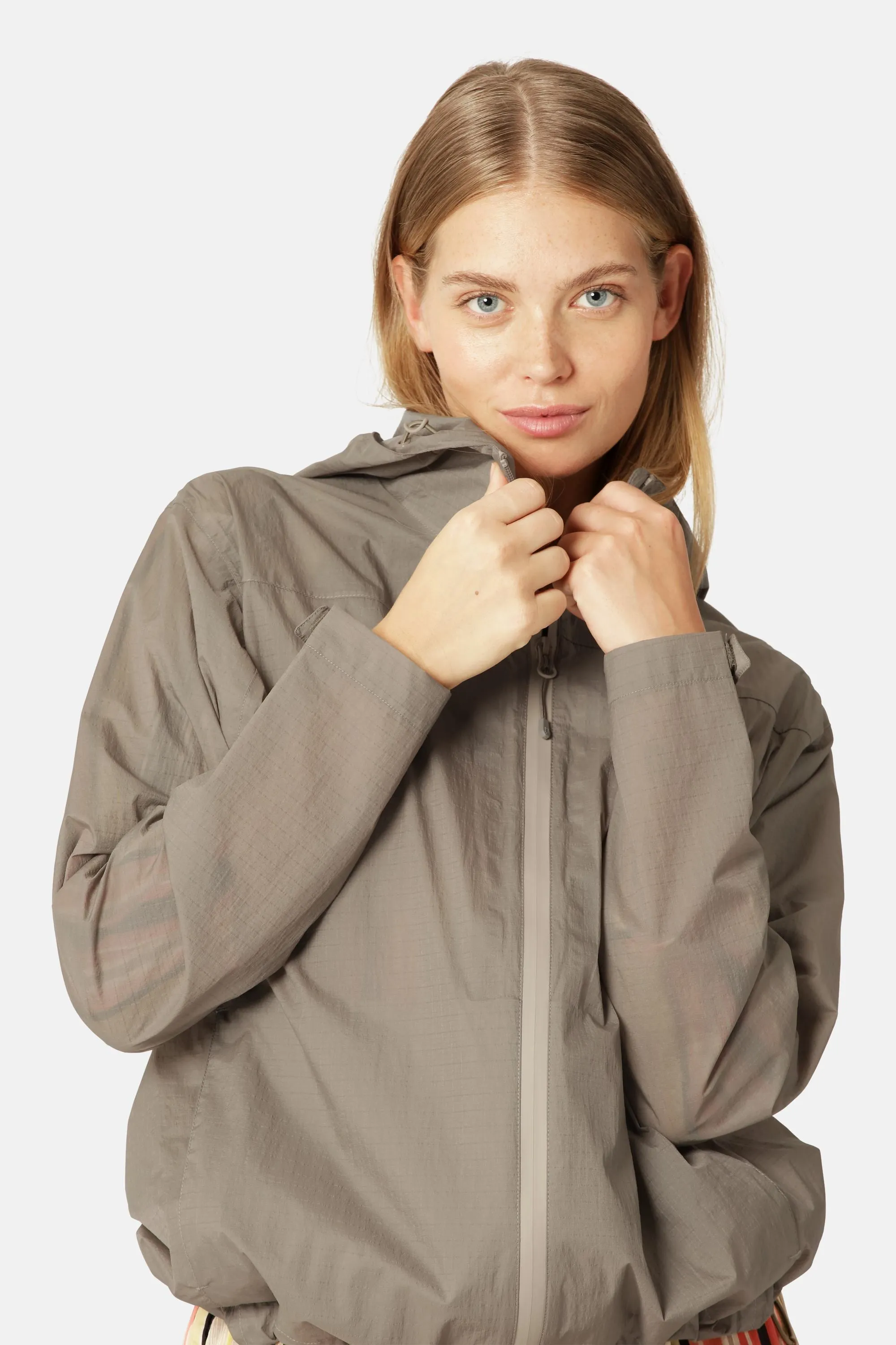 Windbreaker Rain Jacket - Greige sold by Ilse Jacobsen product image thumbnail 4