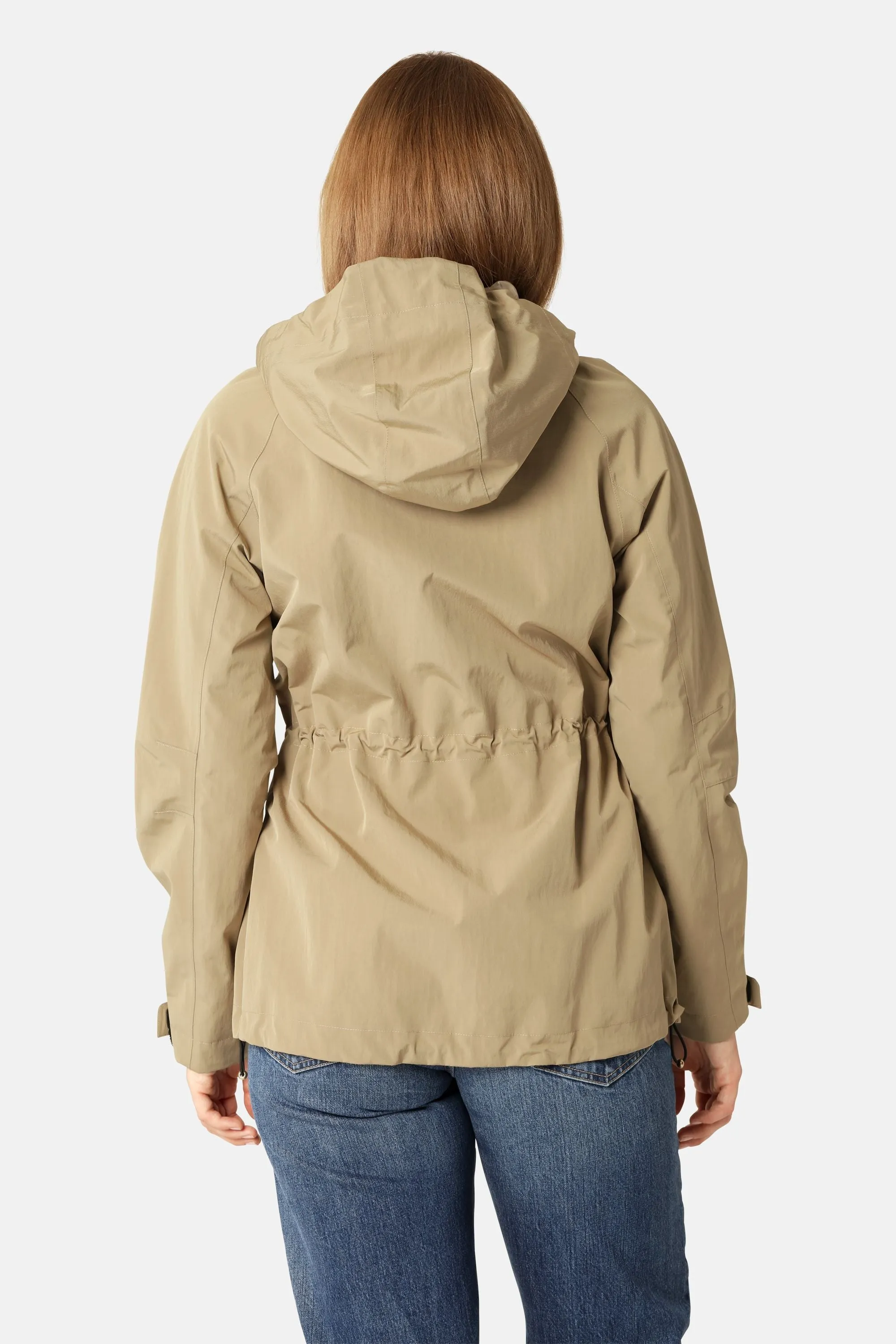 Technical Raincoat - Greige sold by Ilse Jacobsen product image thumbnail 3