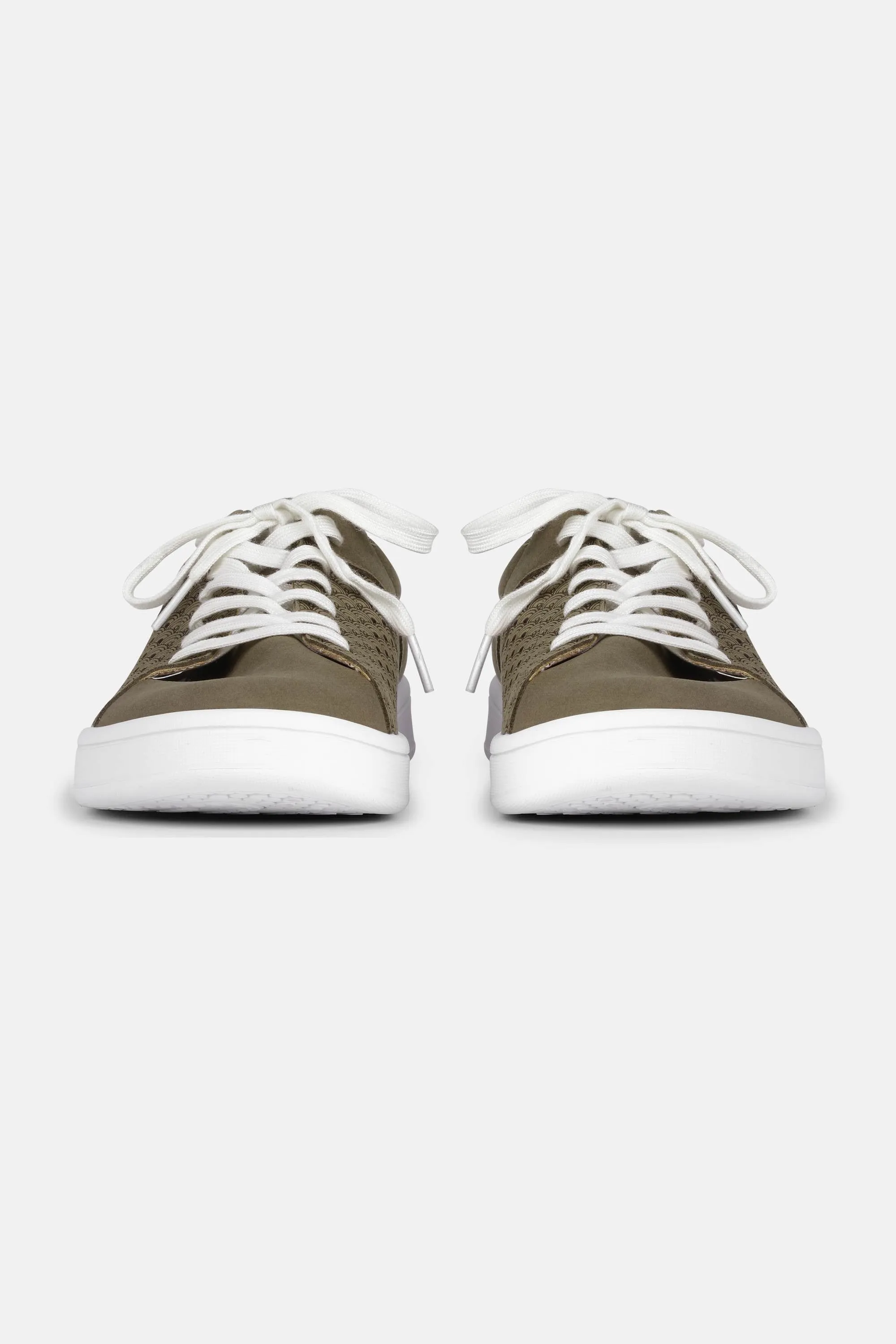 City Sneaker Men - Deep Olive White sold by Ilse Jacobsen product image thumbnail 5