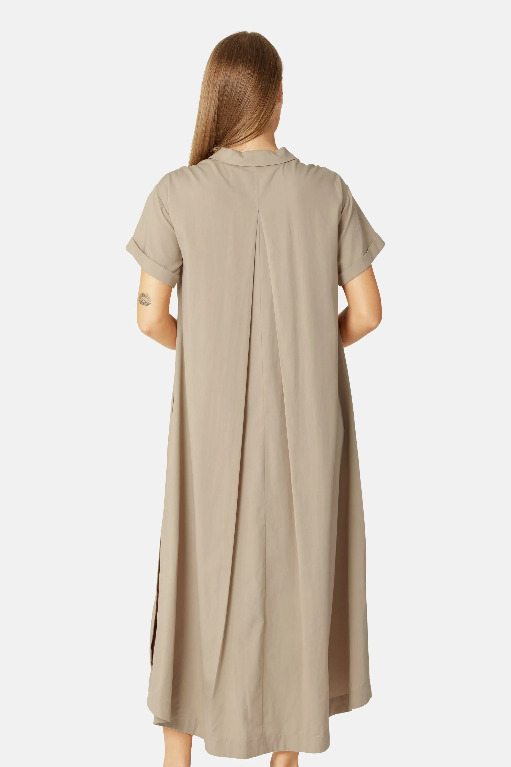 Long Dress A-line - White Pepper sold by Ilse Jacobsen product image thumbnail 3