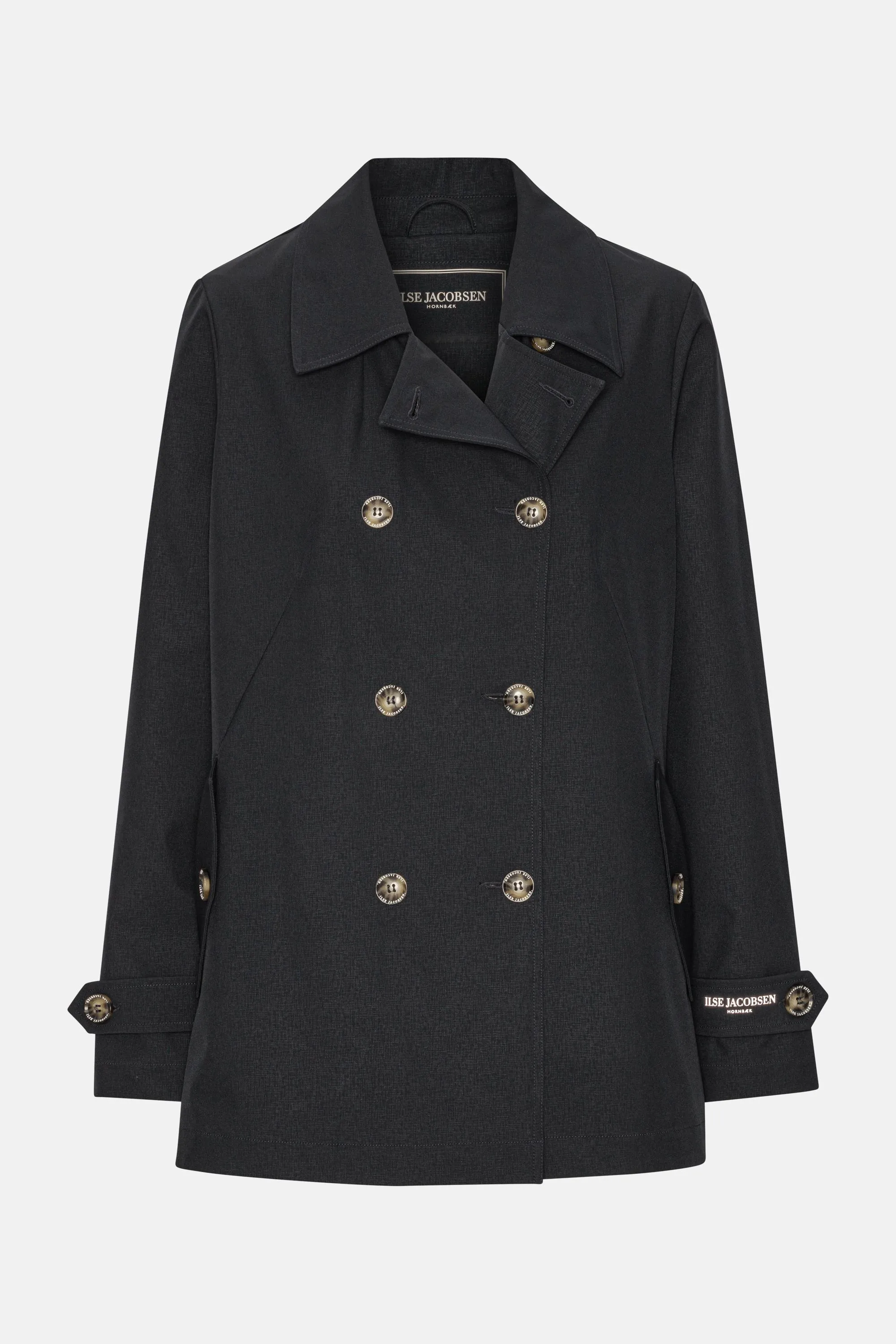 Rain Peacoat - Dark Indigo sold by Ilse Jacobsen product image thumbnail 5