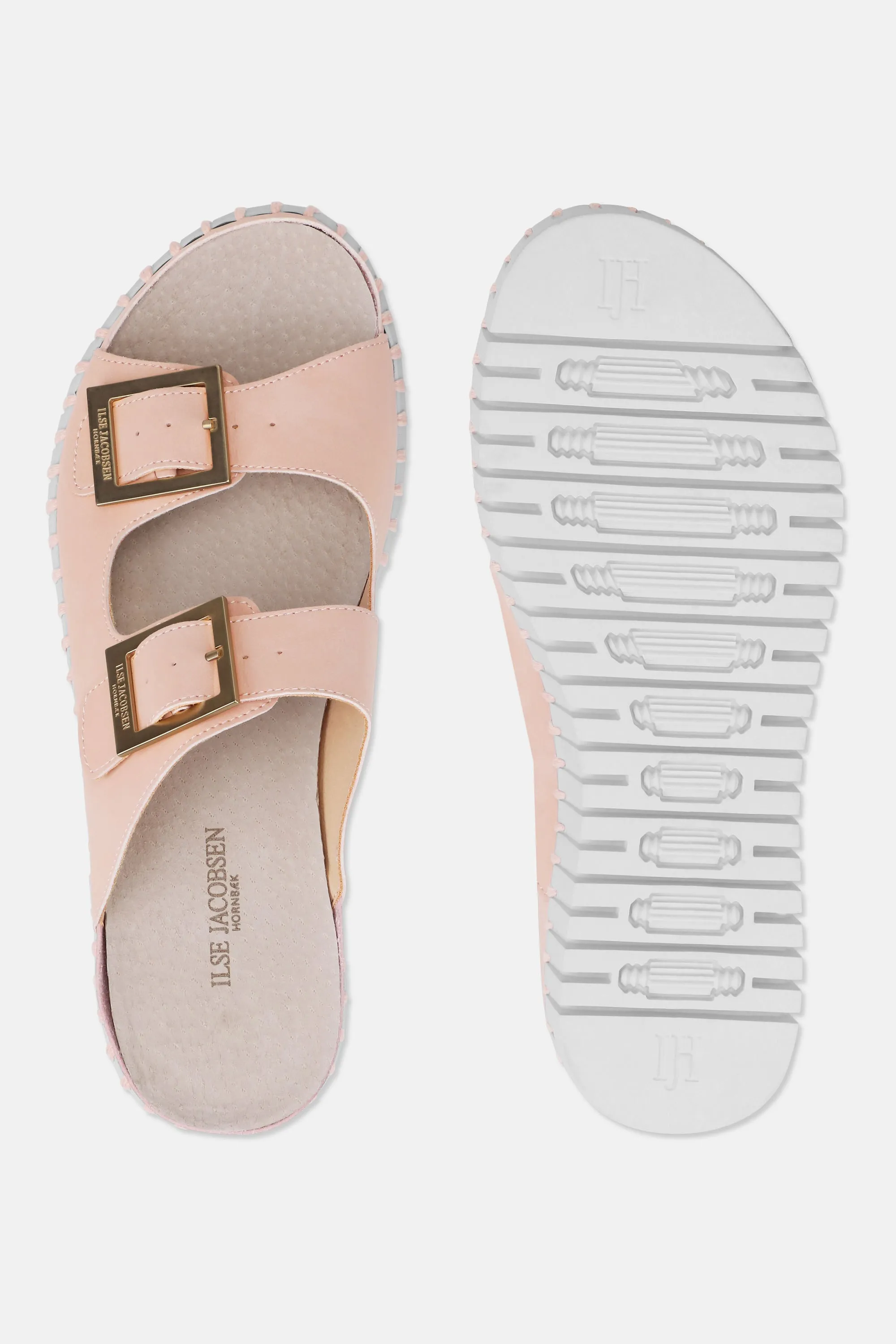 Platform Sandals Buckle - Adobe Rose White sold by Ilse Jacobsen product image thumbnail 4