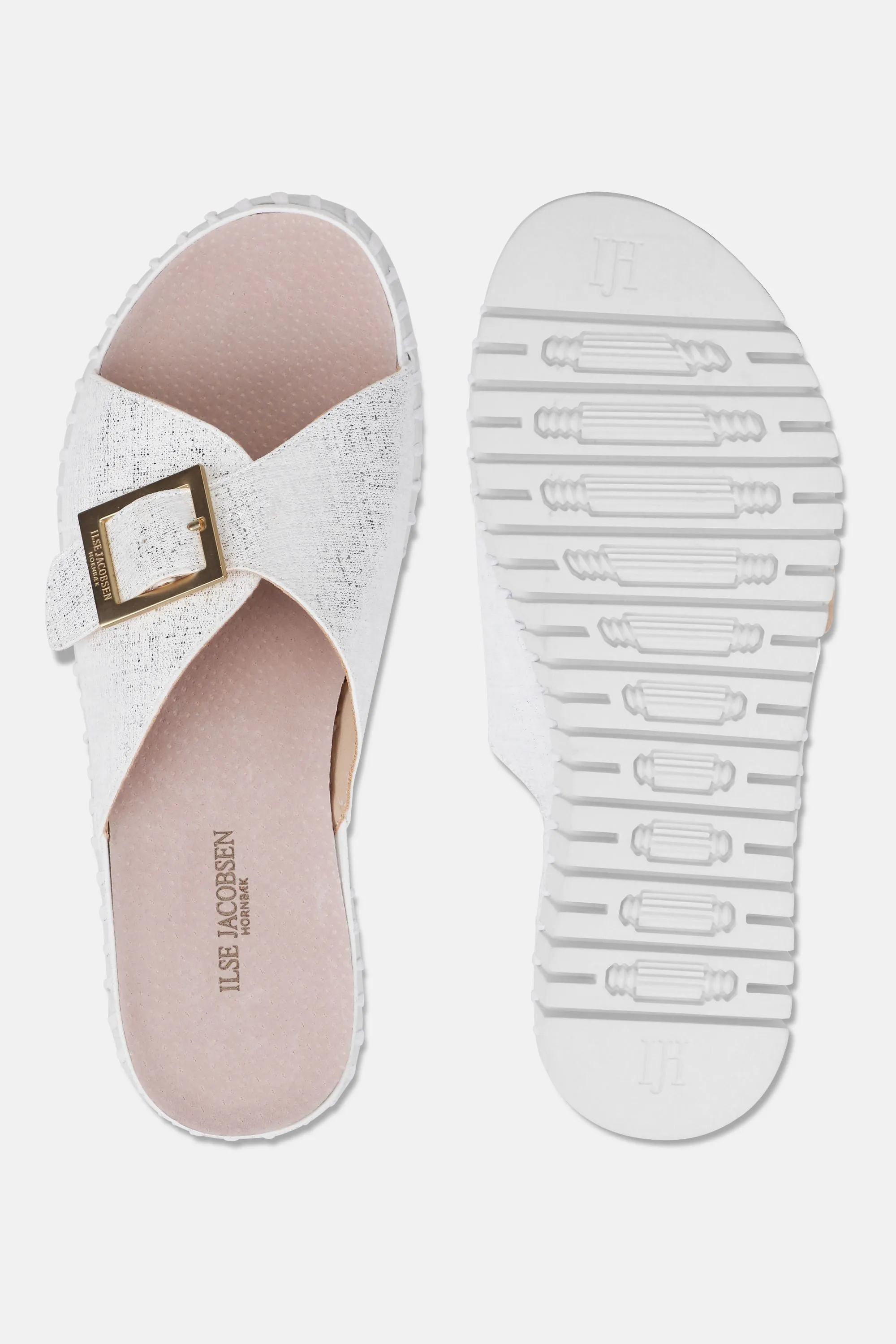 Sandals Buckle - White White sold by Ilse Jacobsen product image thumbnail 4