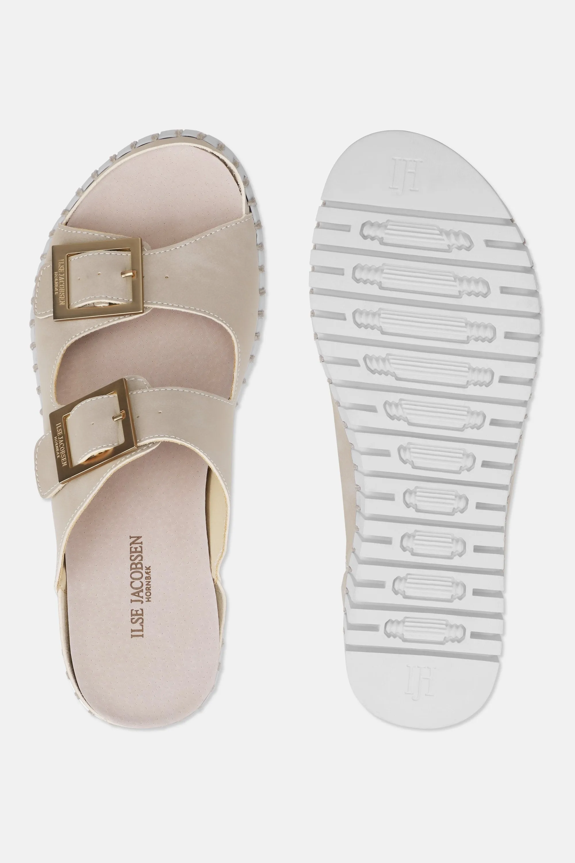 Platform Sandals Buckle - Atmosphere White sold by Ilse Jacobsen product image thumbnail 4