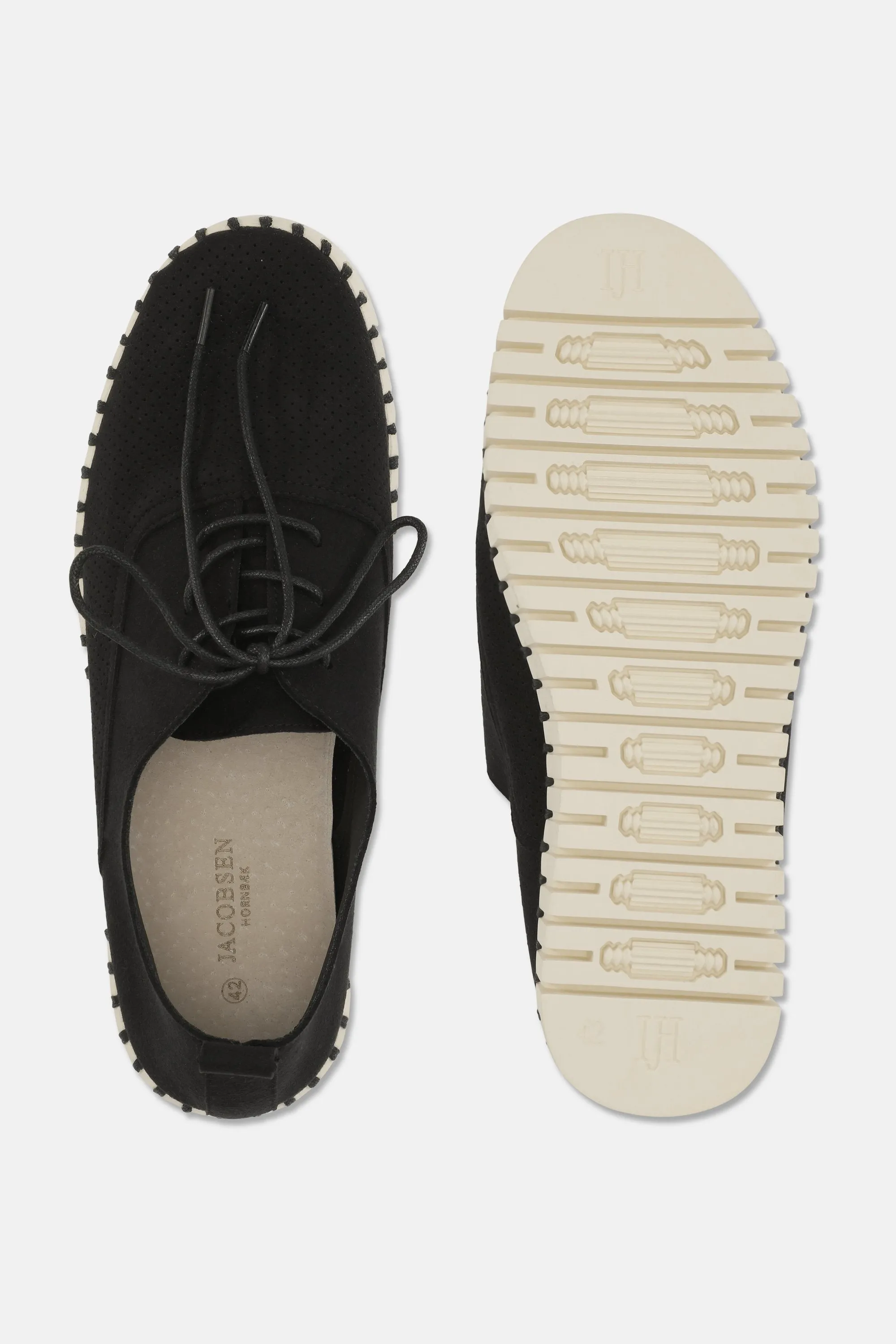 Men’s Shoes With Laces - Black Pearled Ivory sold by Ilse Jacobsen product image thumbnail 4
