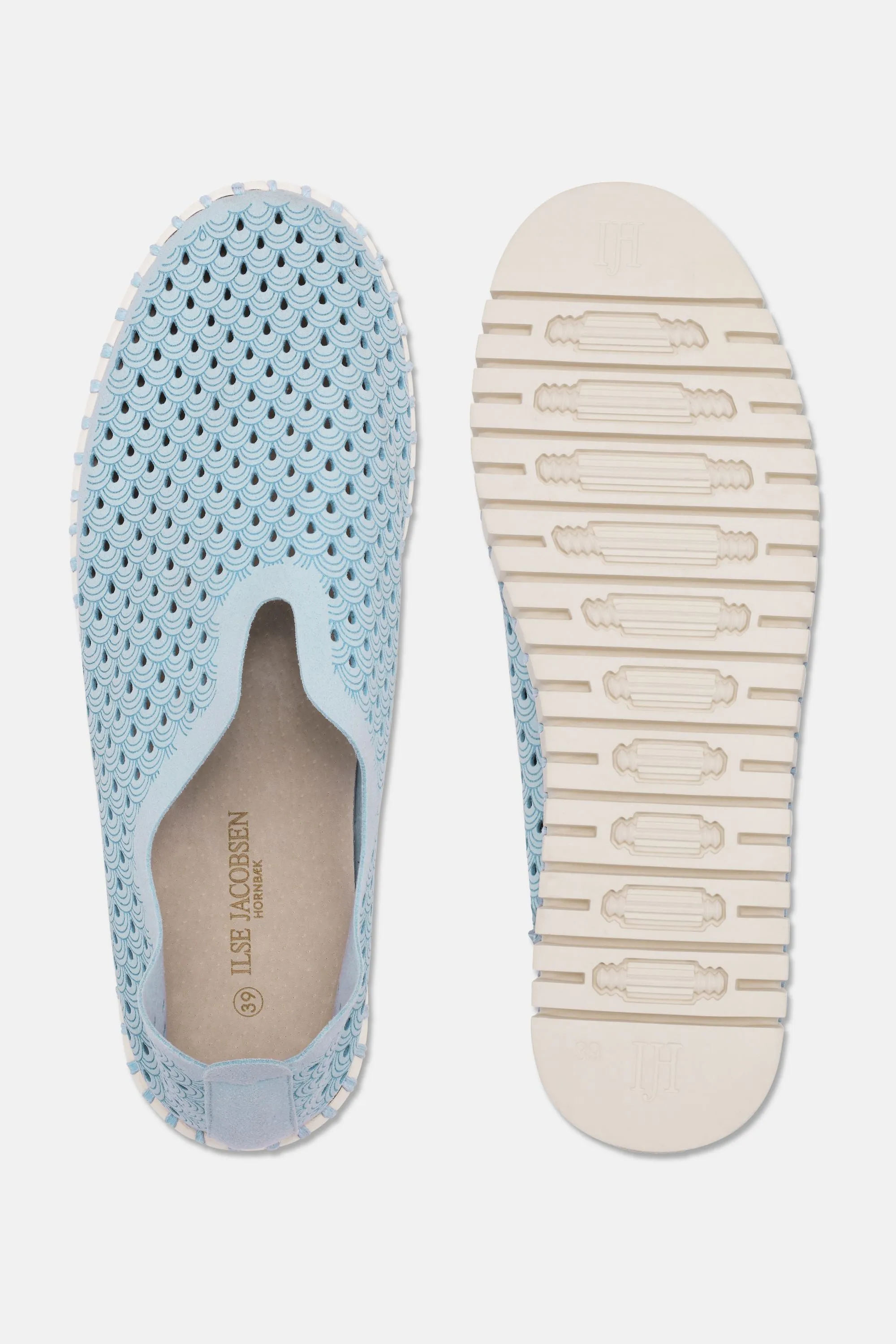 Platform Tulip Flats - Ash Blue sold by Ilse Jacobsen product image thumbnail 4