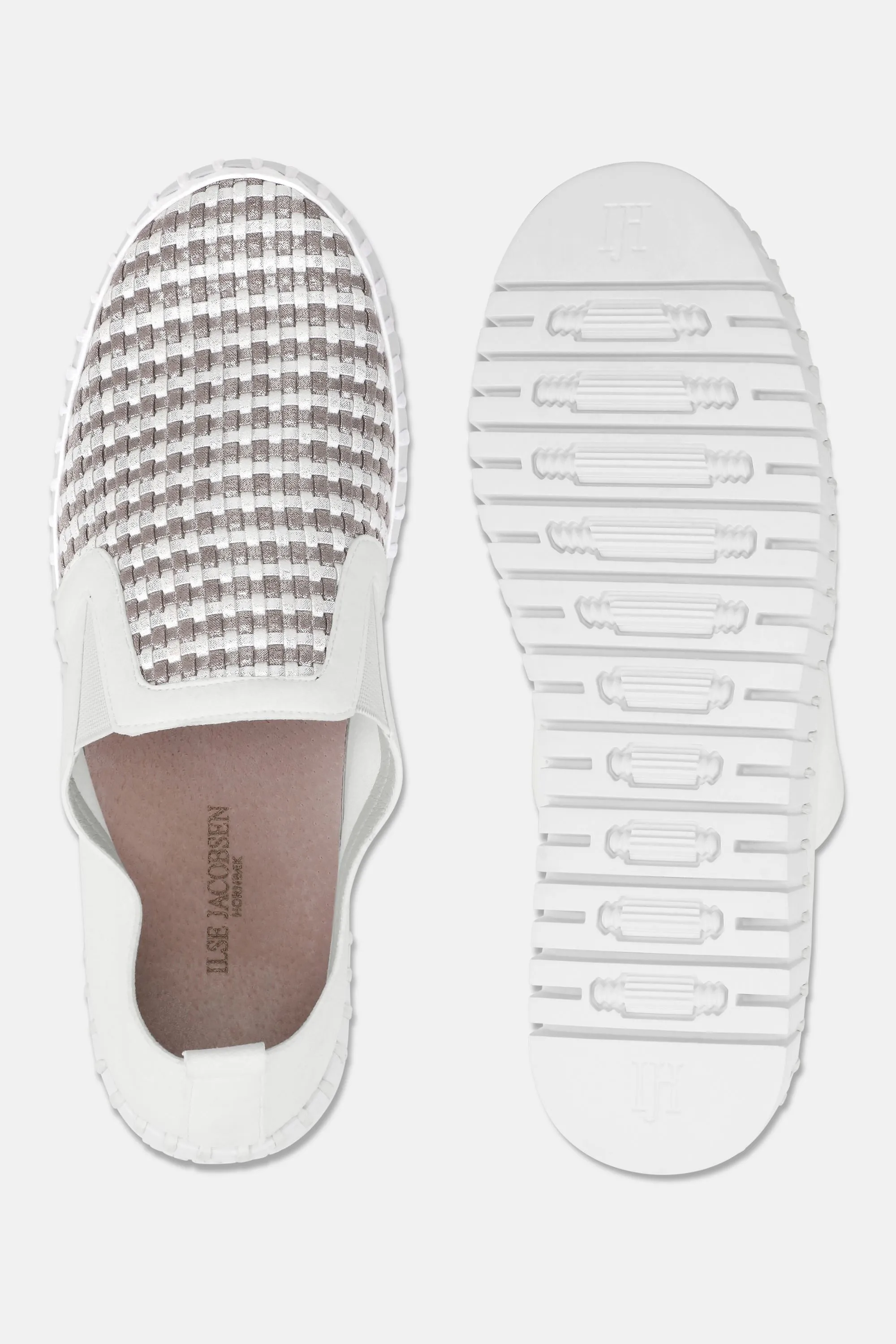 Platform Tulip Flats - White White sold by Ilse Jacobsen product image thumbnail 4