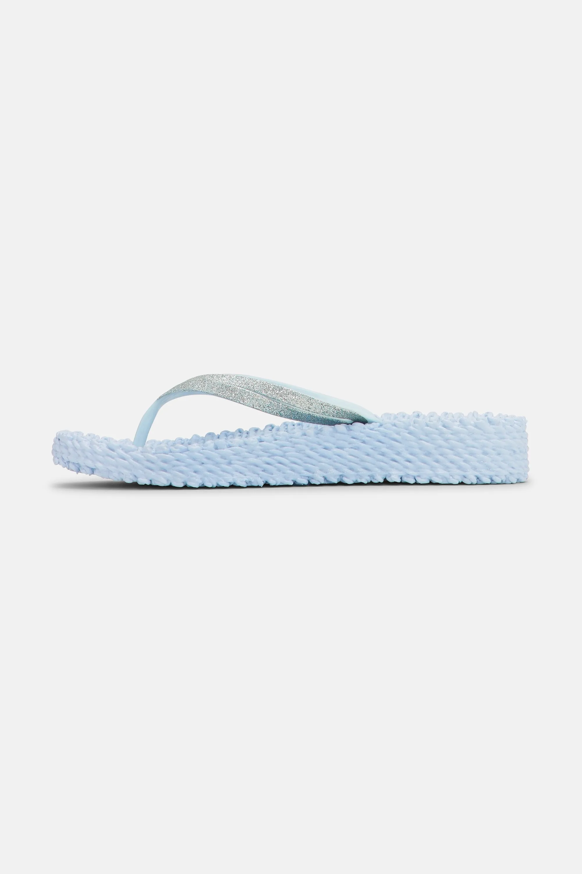 Platform Flip-flops Glitter - Blue Bell sold by Ilse Jacobsen product image thumbnail 4