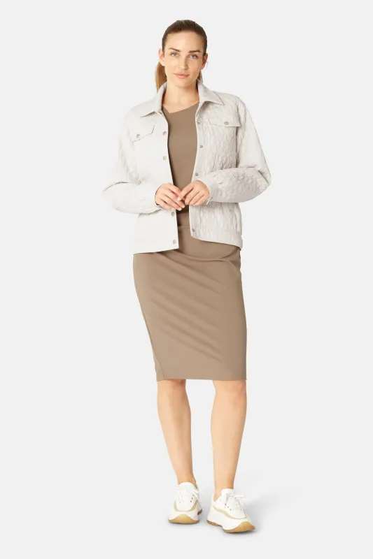 Quilt Jacket - Milk Creme sold by Ilse Jacobsen