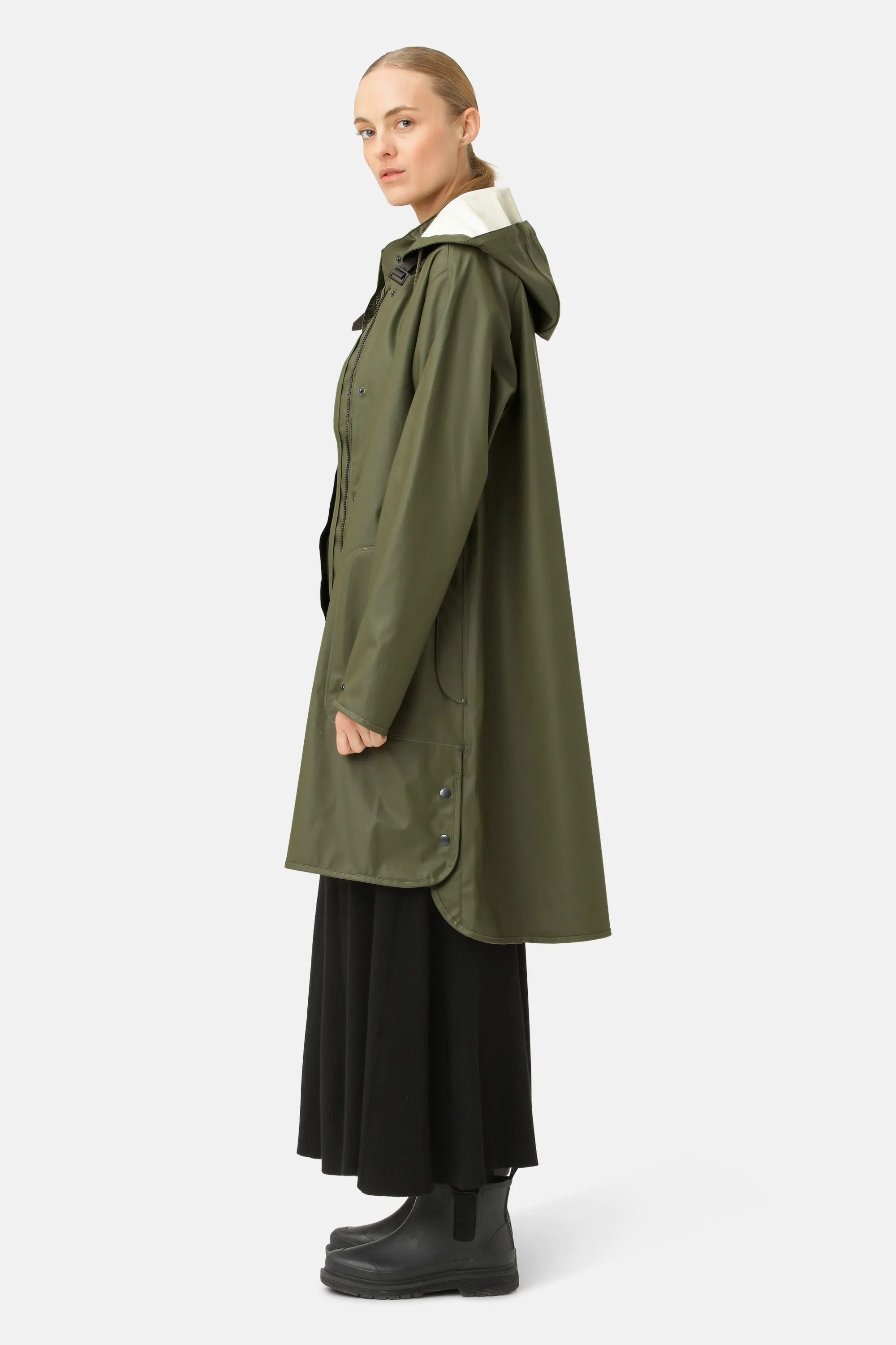 Light Raincoat - Army sold by Ilse Jacobsen product image thumbnail 2