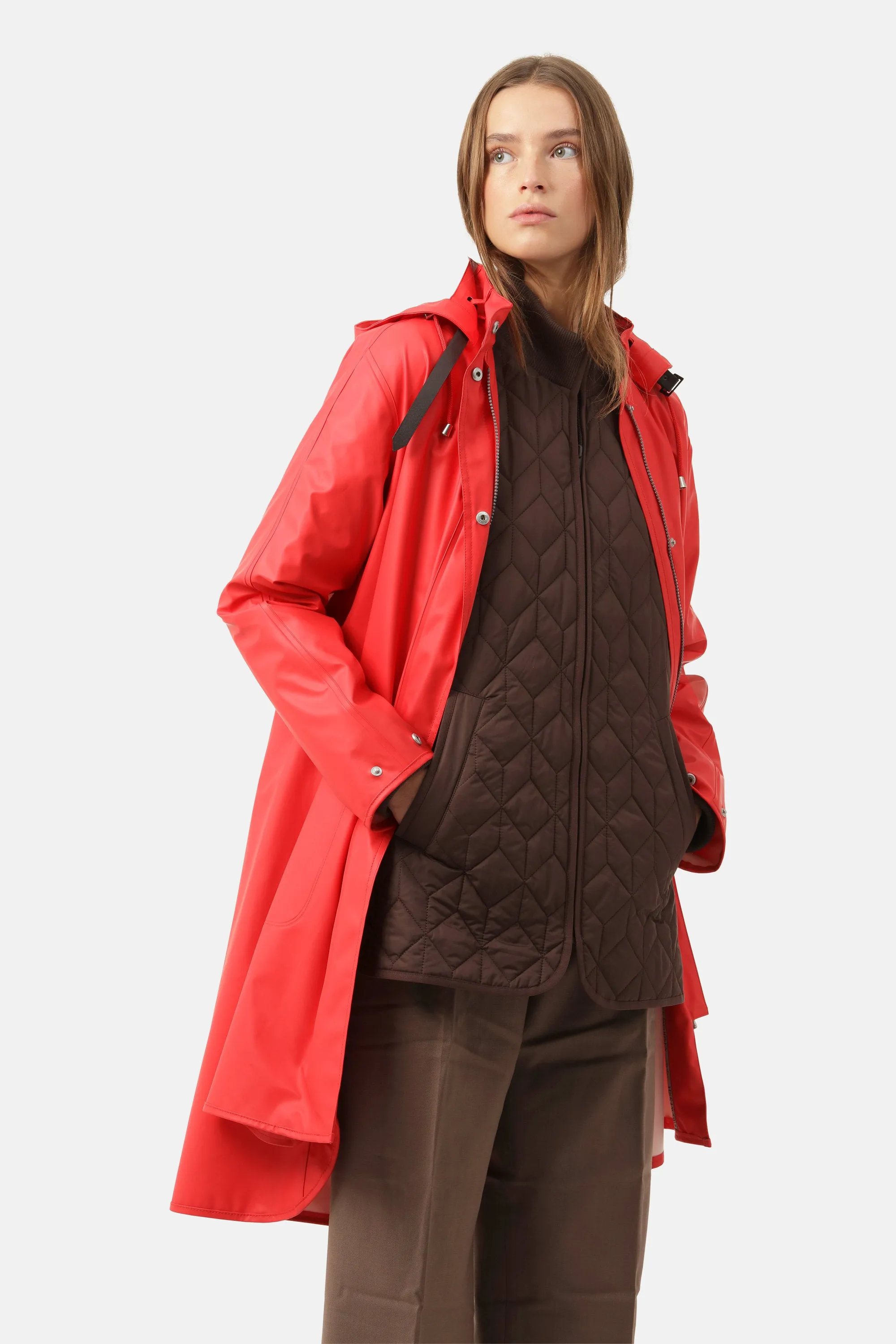 Light Raincoat - Fire sold by Ilse Jacobsen product image thumbnail 2