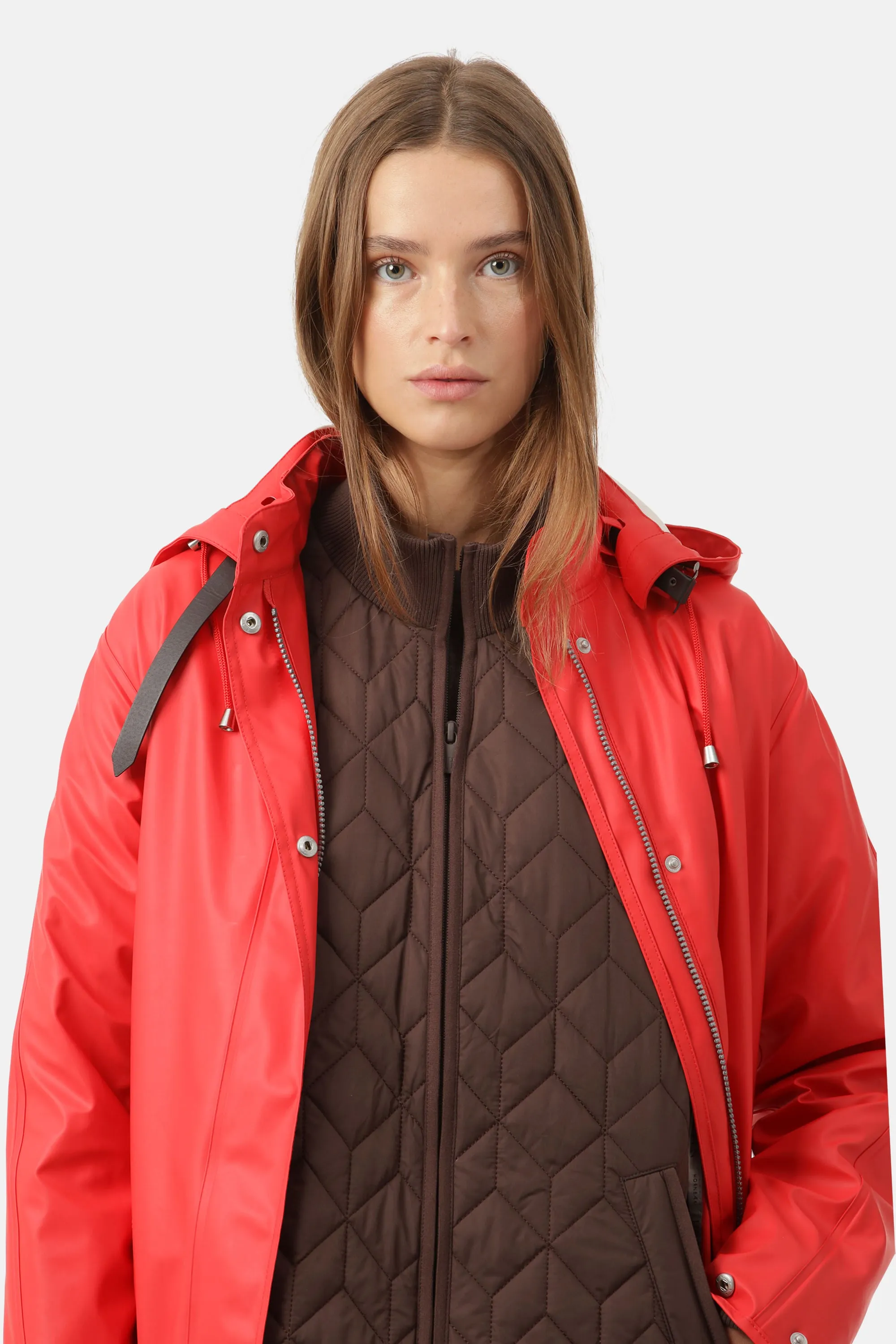 Light Raincoat - Fire sold by Ilse Jacobsen product image thumbnail 4