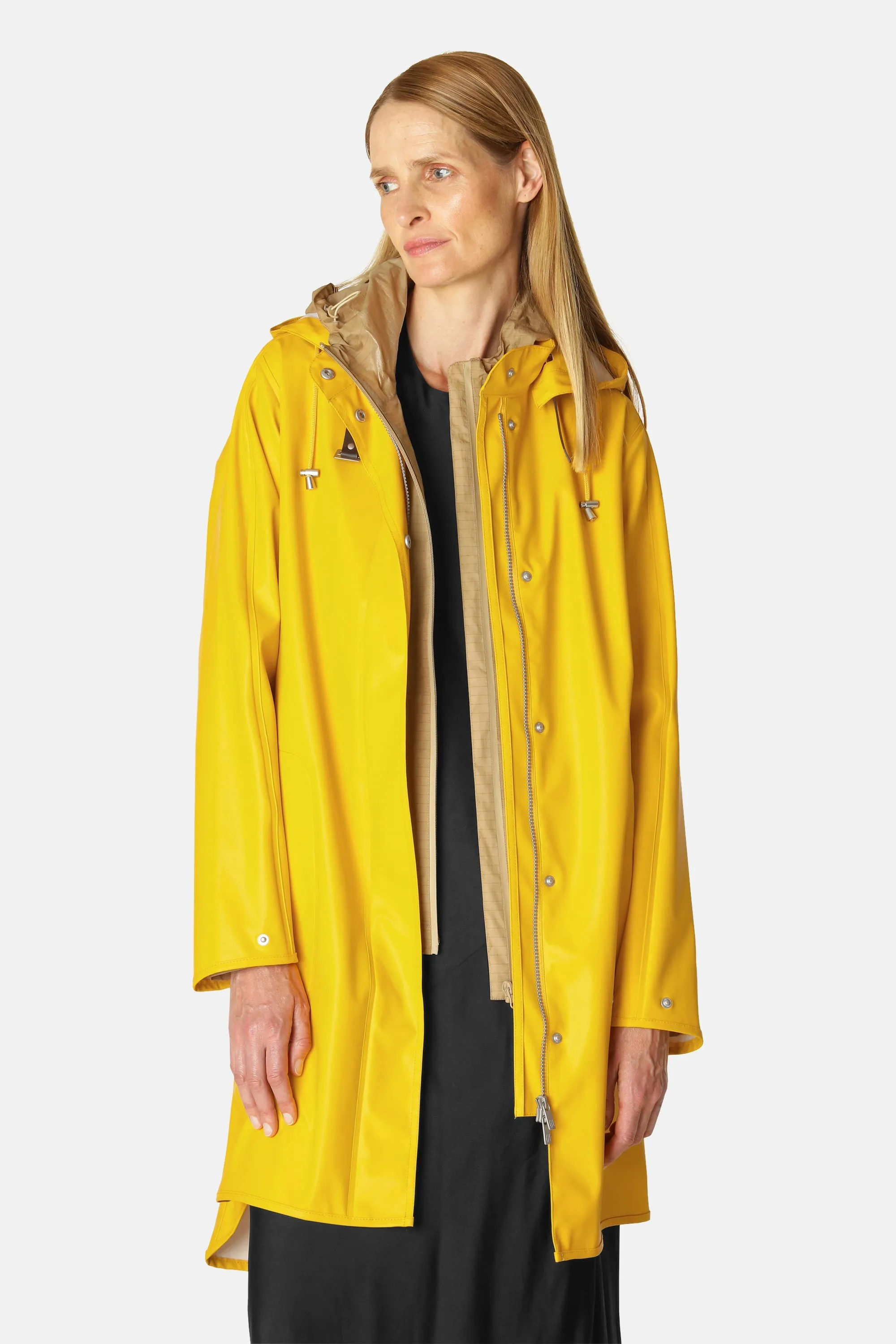 Light Raincoat - Cyber Yellow sold by Ilse Jacobsen product image thumbnail 3