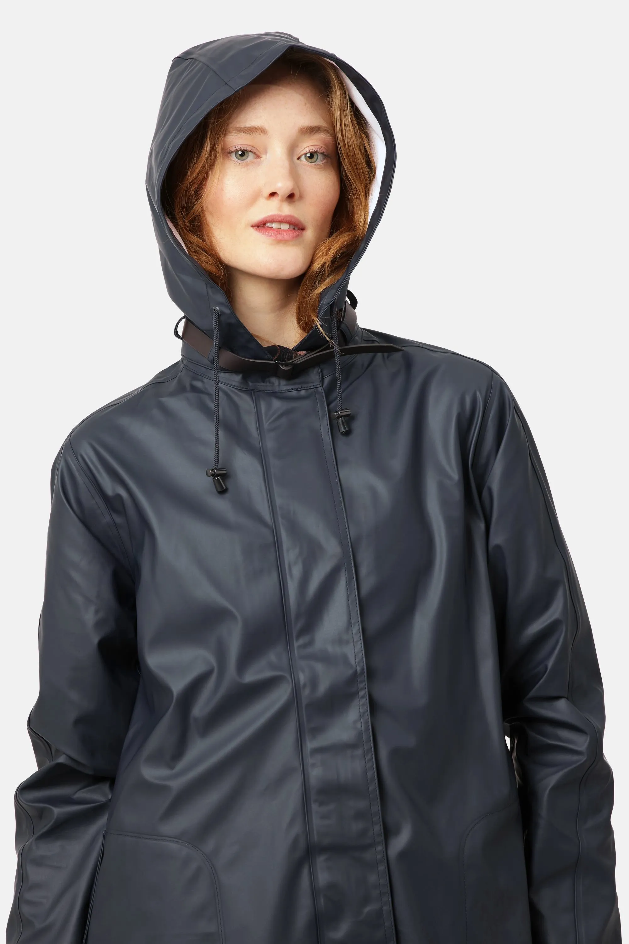 Light Raincoat - Dark Indigo sold by Ilse Jacobsen product image thumbnail 4