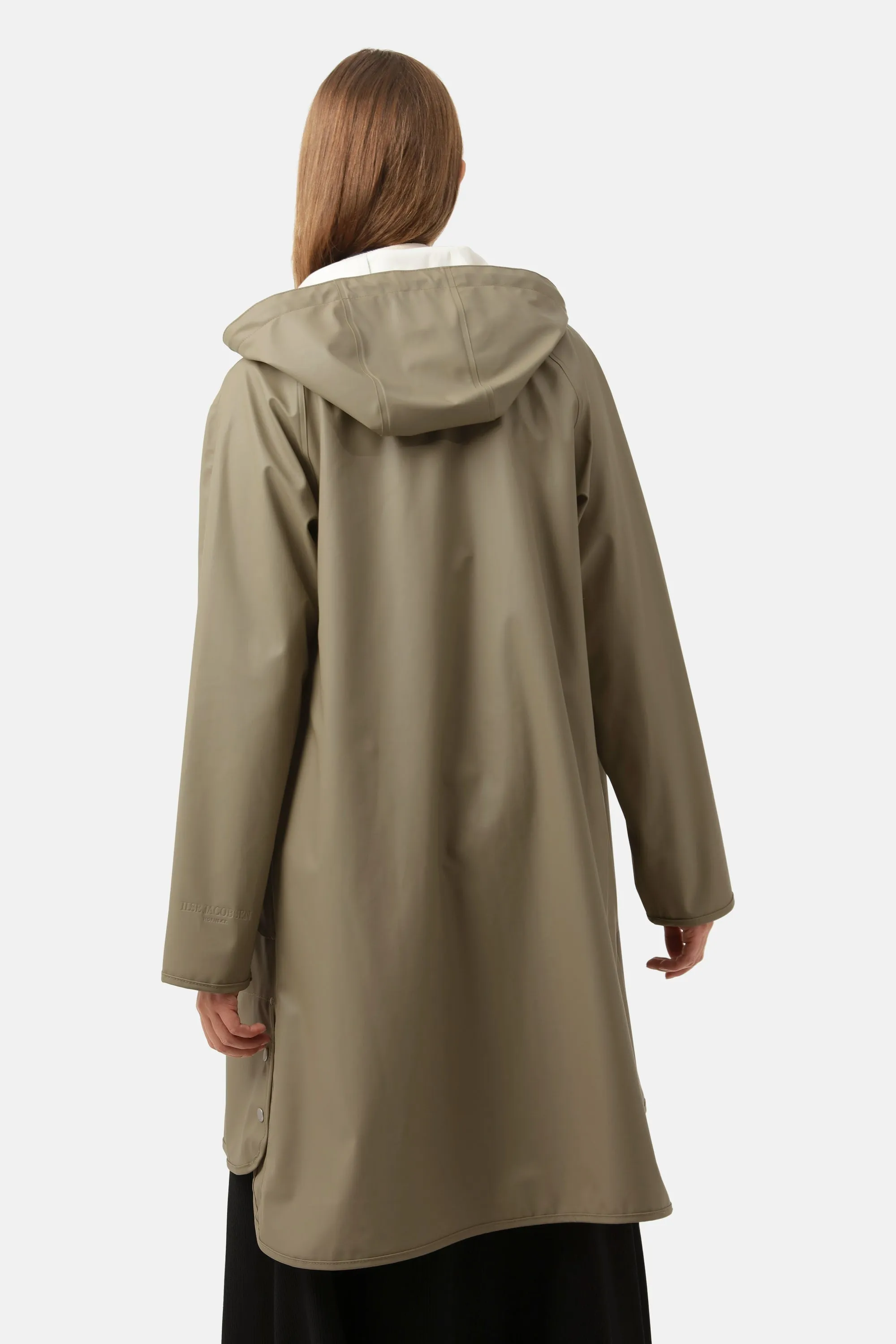 Light Raincoat - Covert Green sold by Ilse Jacobsen product image thumbnail 3