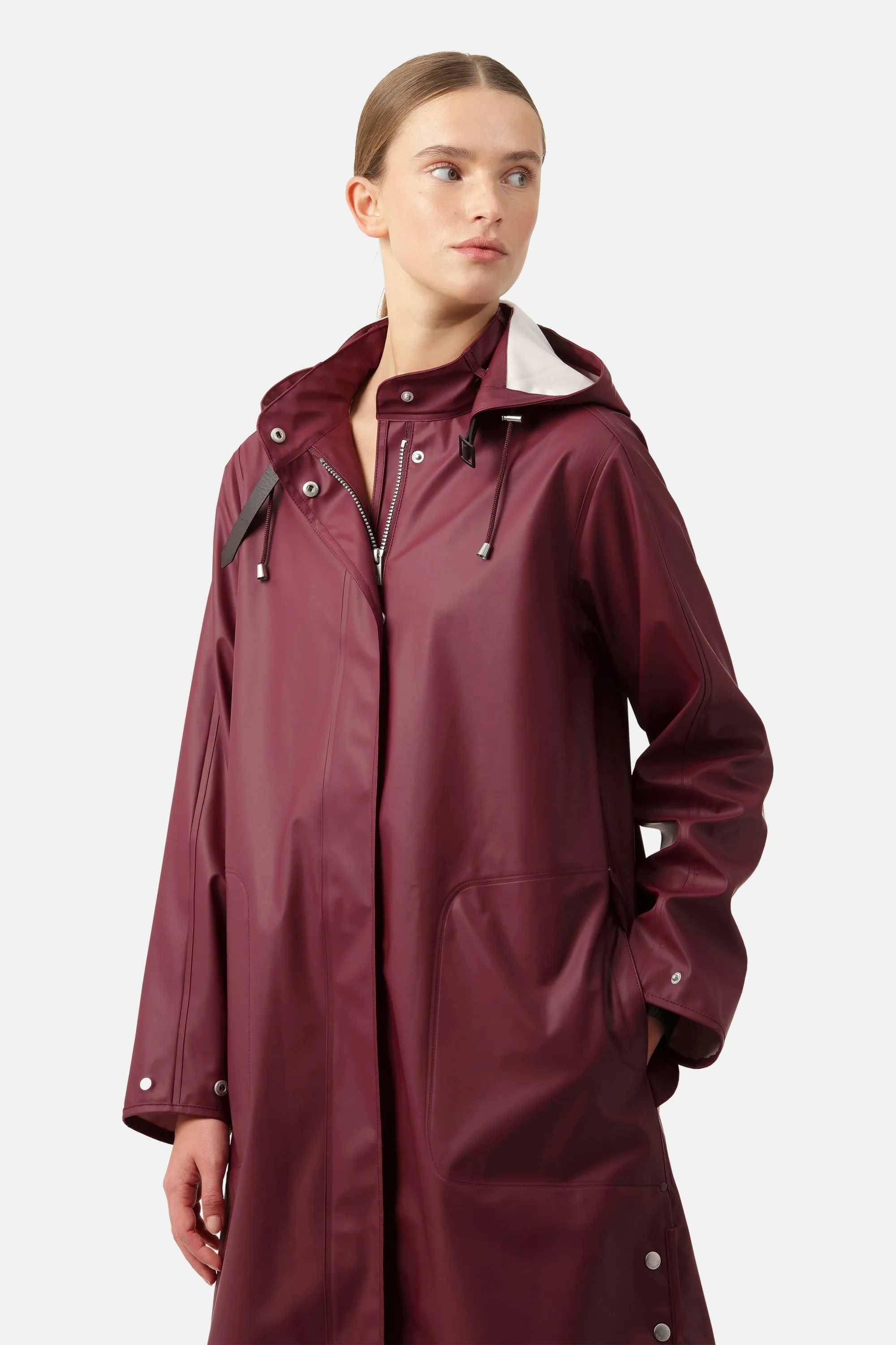 Light Raincoat - Maroon Banner sold by Ilse Jacobsen product image thumbnail 2