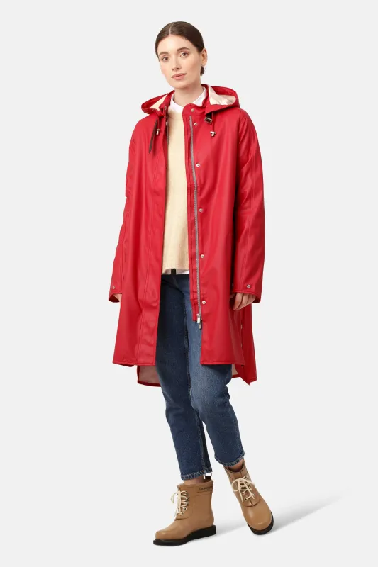 Light Raincoat - Deep Red sold by Ilse Jacobsen