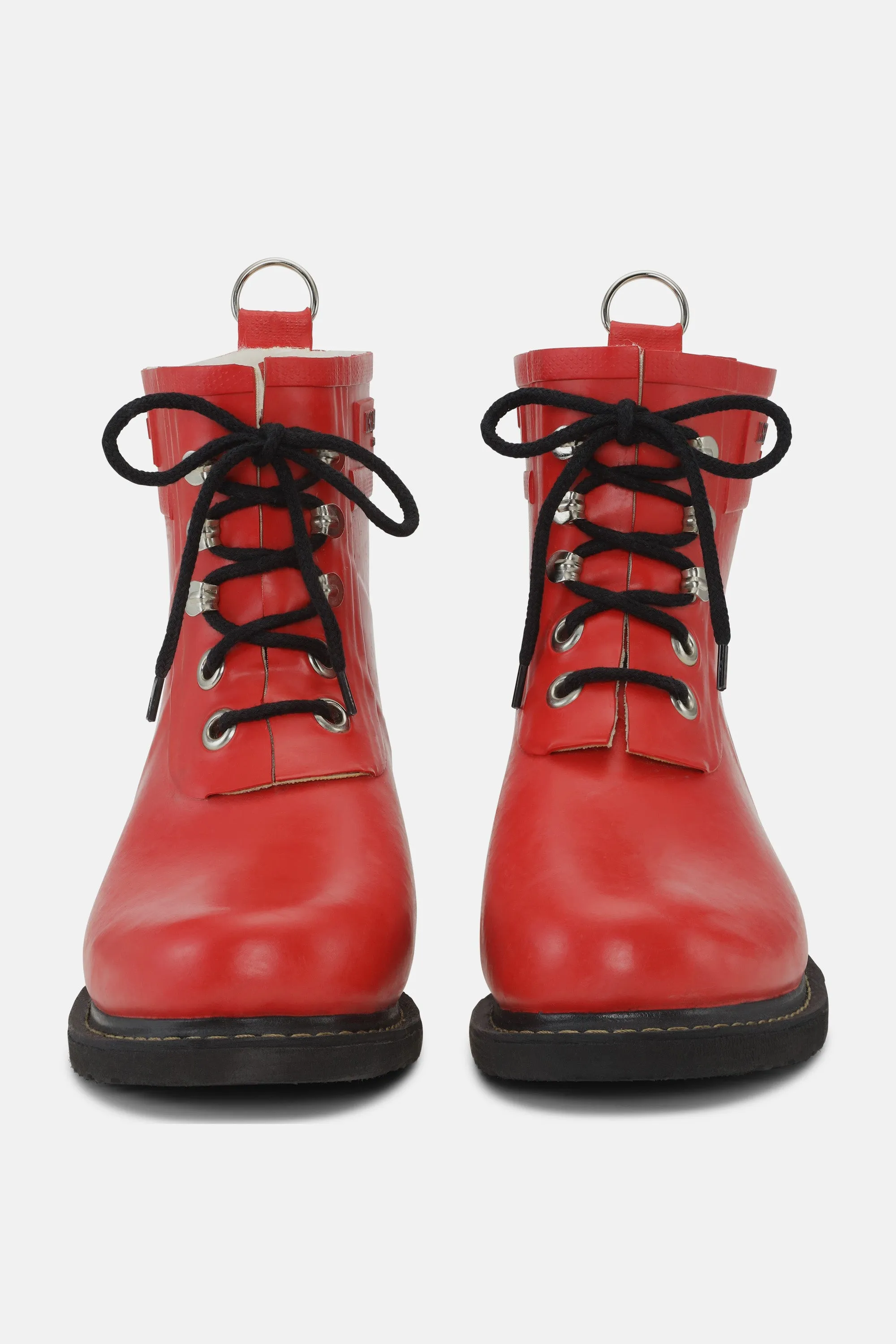 Short Rubber Boots - Deep Red sold by Ilse Jacobsen product image thumbnail 5