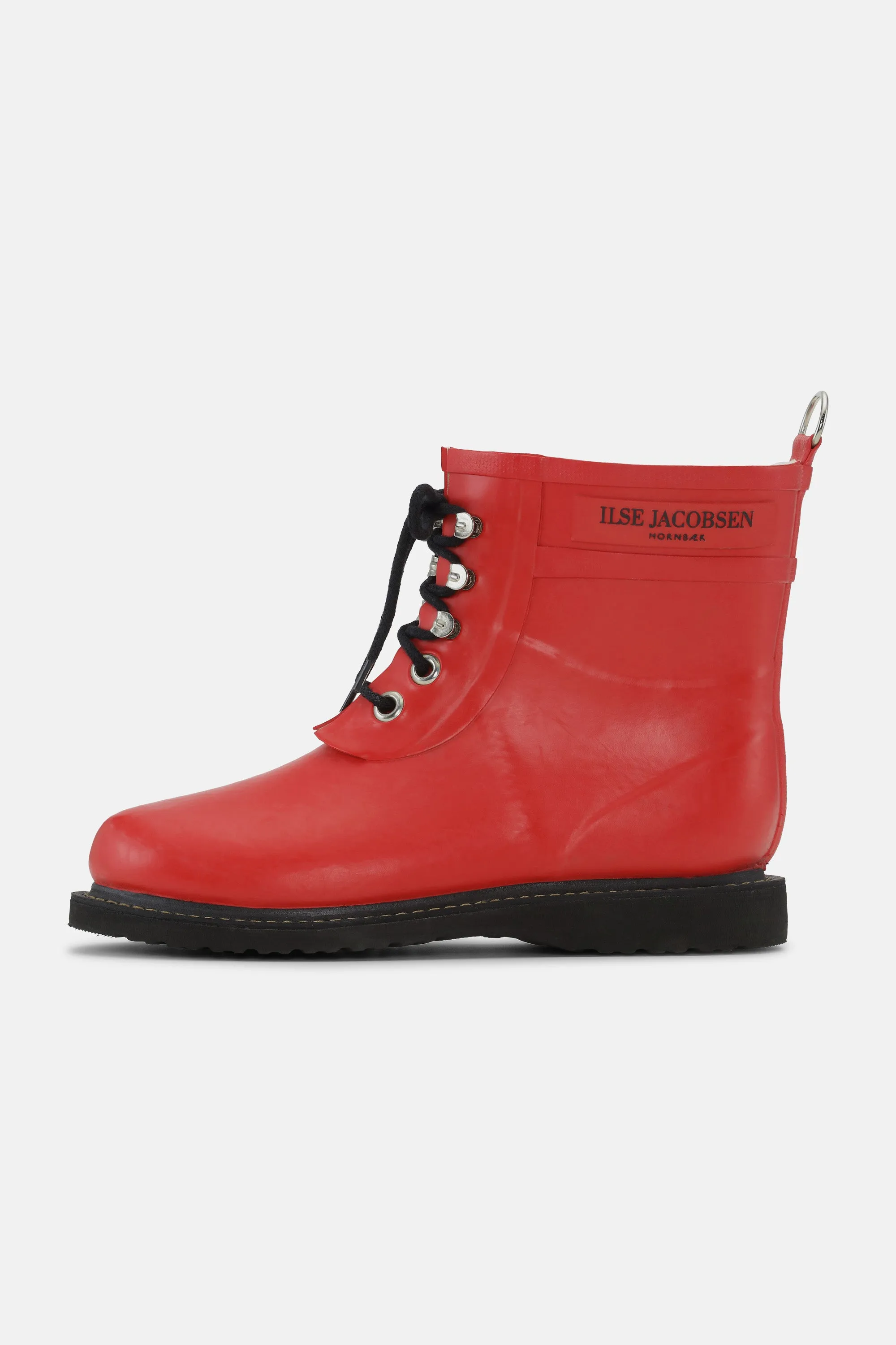 Short Rubber Boots - Deep Red sold by Ilse Jacobsen product image thumbnail 2