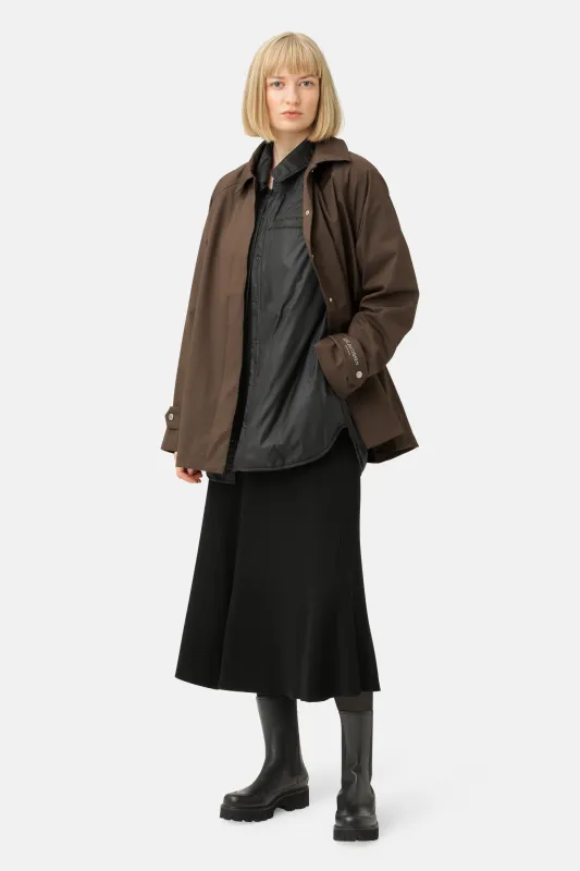 Rain jacket - Chocolate Brown sold by Ilse Jacobsen