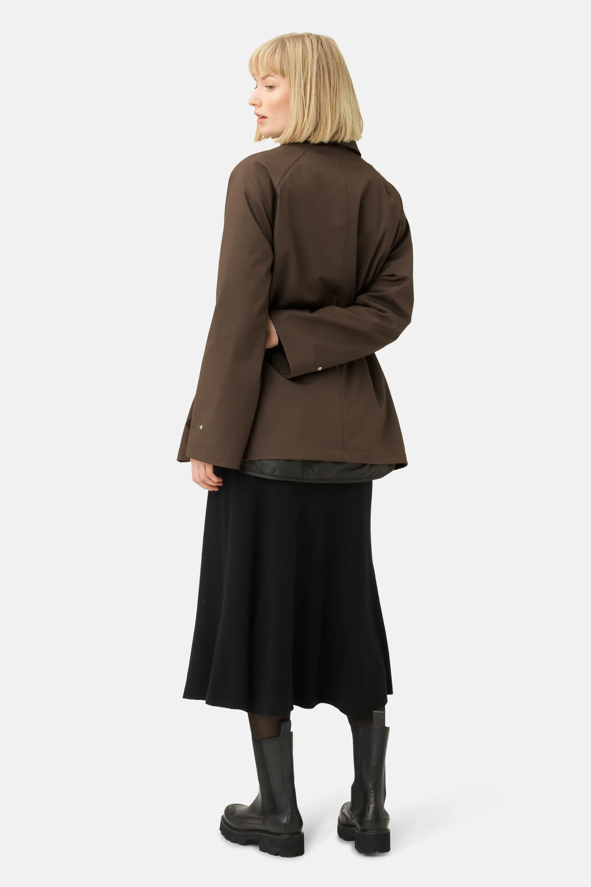 Rain jacket - Chocolate Brown sold by Ilse Jacobsen product image thumbnail 4