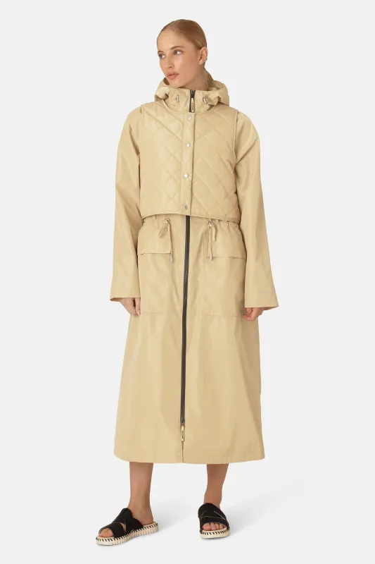 Raincoat - Beige sold by Ilse Jacobsen