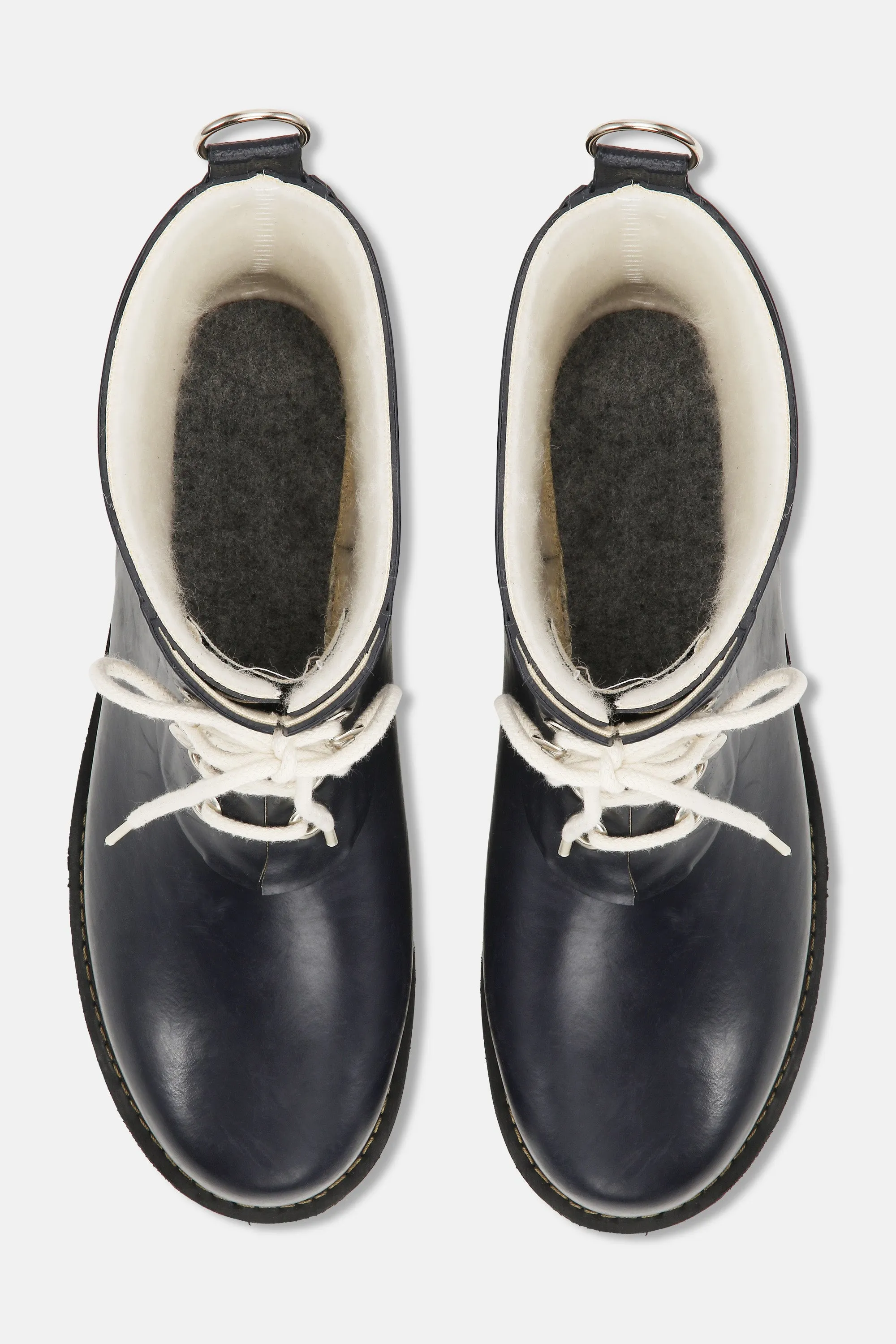 Short Rubber Boots - Dark Indigo sold by Ilse Jacobsen product image thumbnail 3