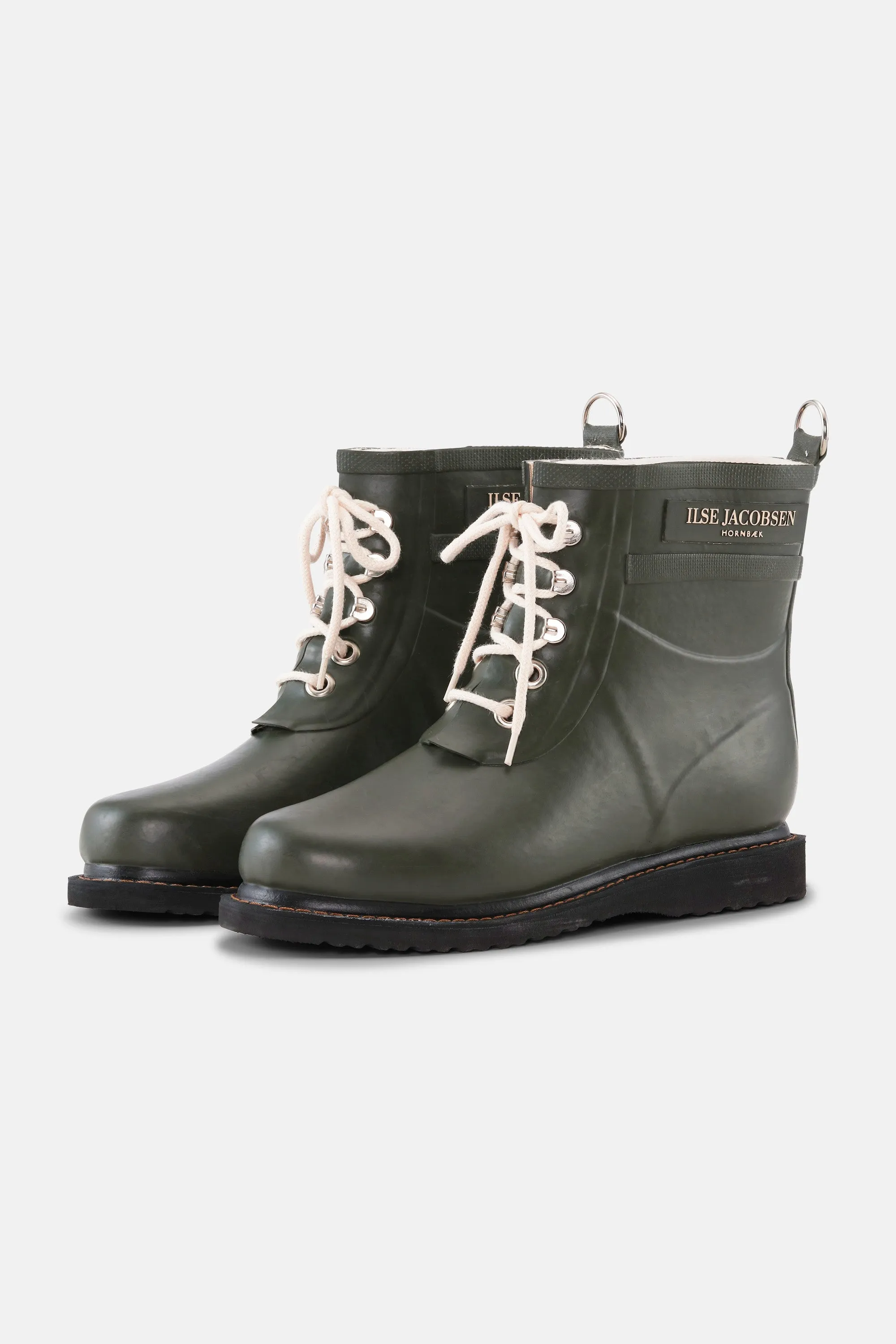 Short Rubber Boots - Army sold by Ilse Jacobsen