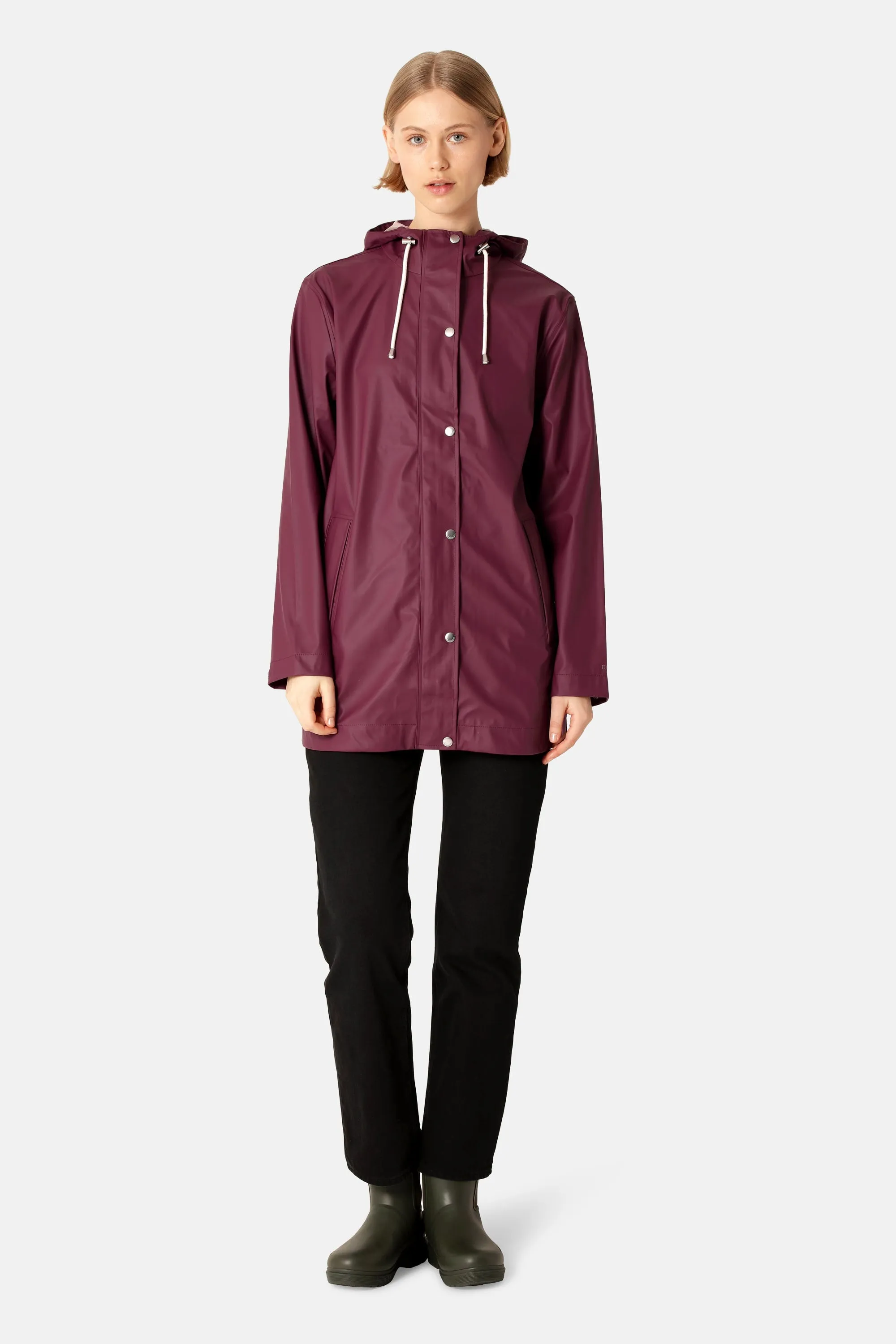 Light Raincoat - Maroon Banner sold by Ilse Jacobsen product image thumbnail 2