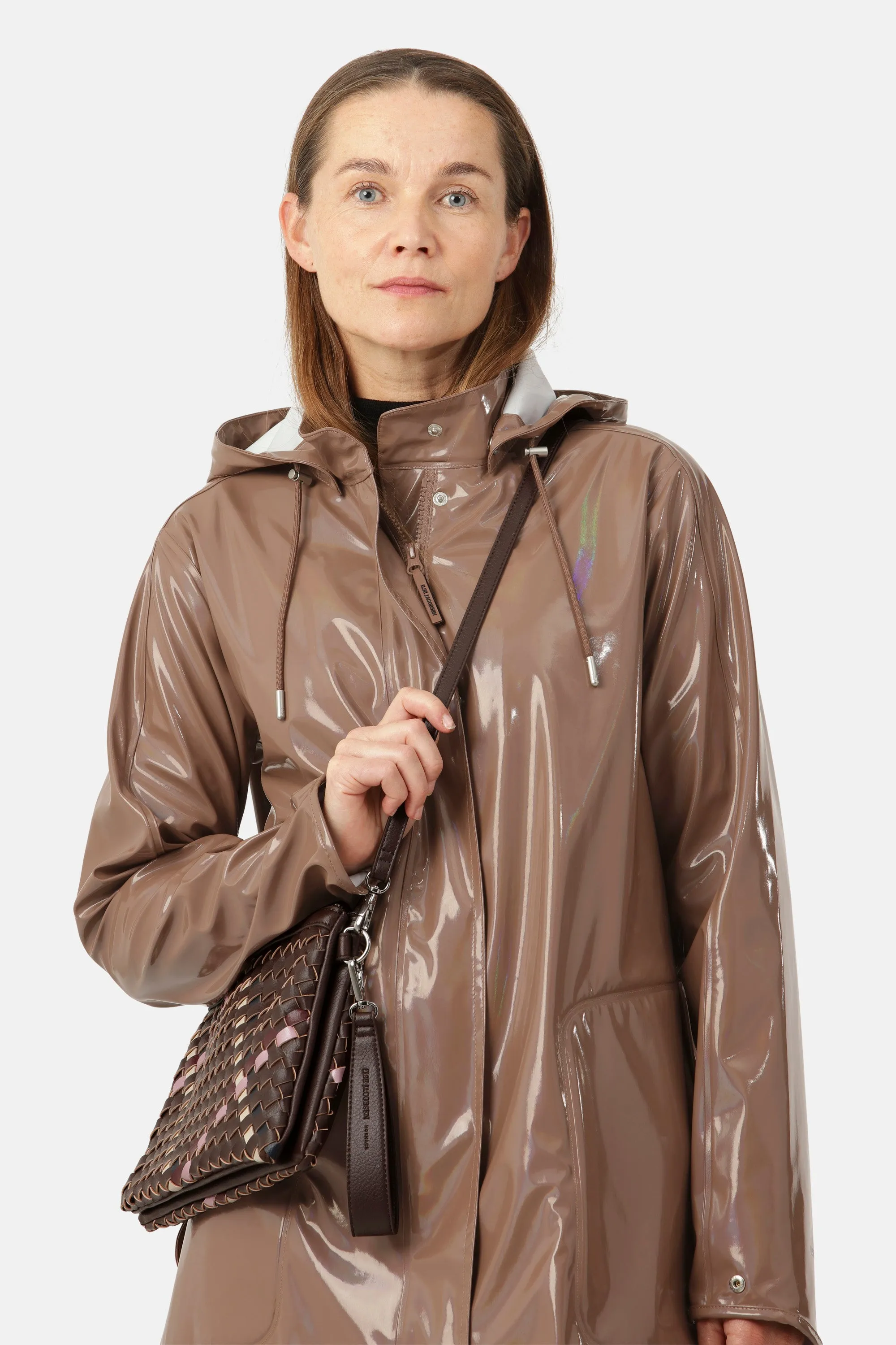 Long Raincoat - Acorn sold by Ilse Jacobsen product image thumbnail 4