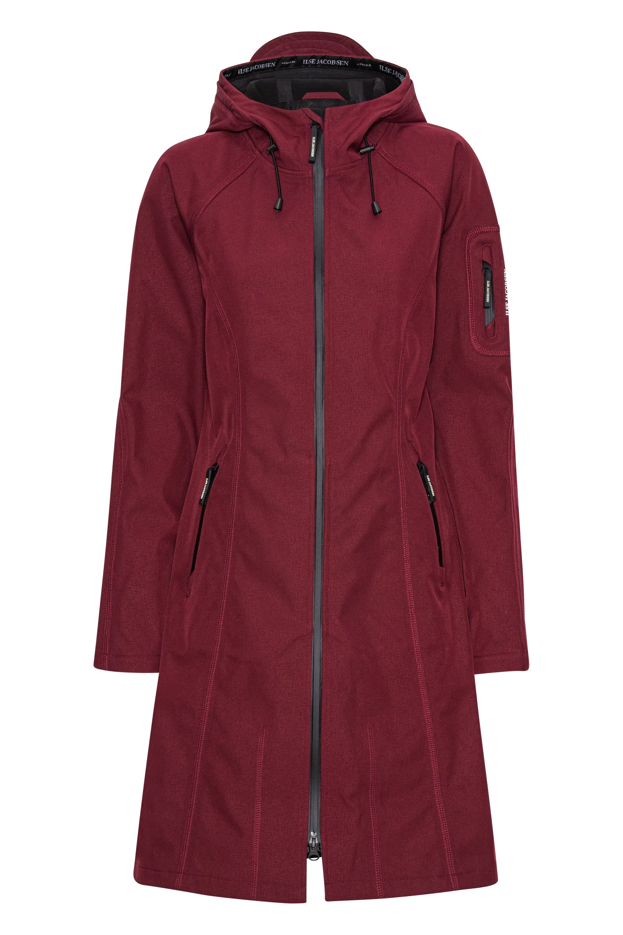 Raincoat - Maroon Banner sold by Ilse Jacobsen product image thumbnail 3