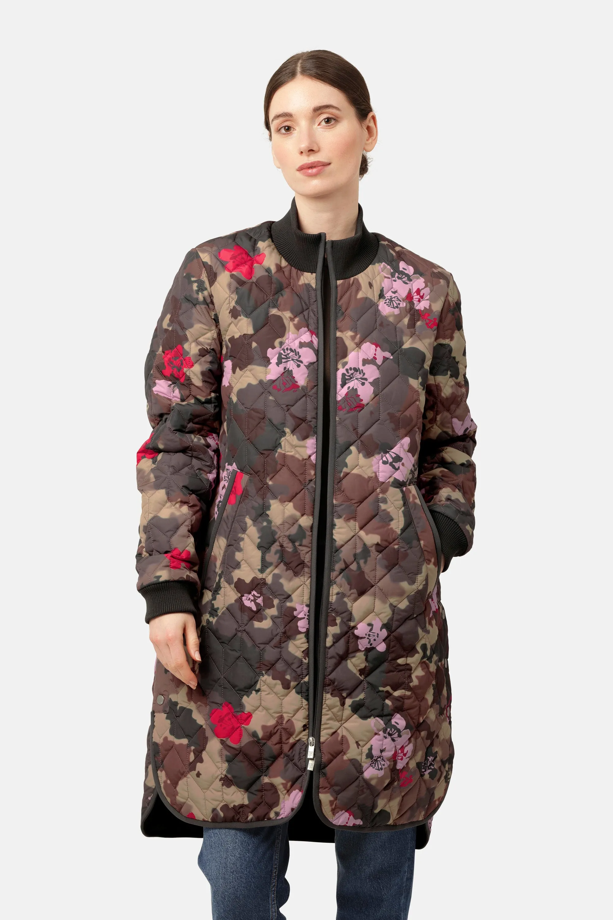Quilt Coat - Floral Camo sold by Ilse Jacobsen product image thumbnail 2
