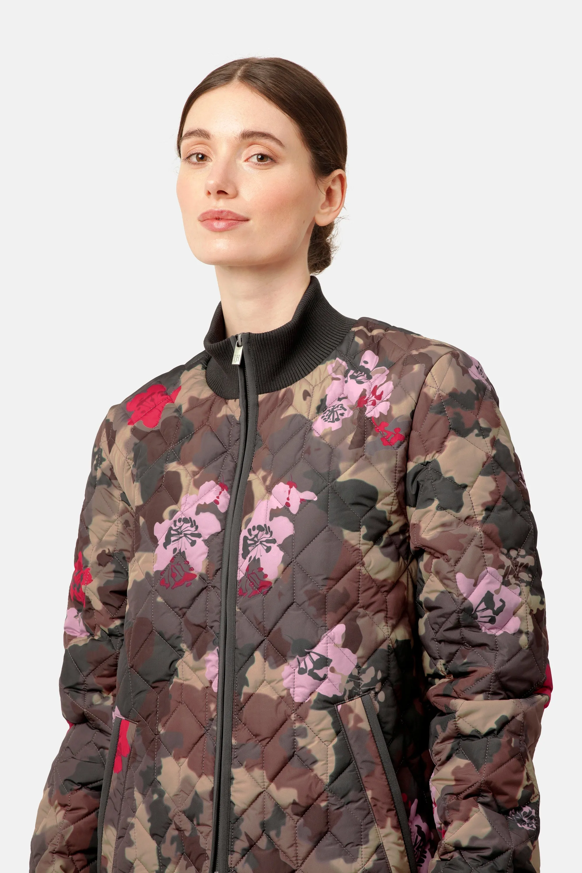 Quilt Coat - Floral Camo sold by Ilse Jacobsen product image thumbnail 4