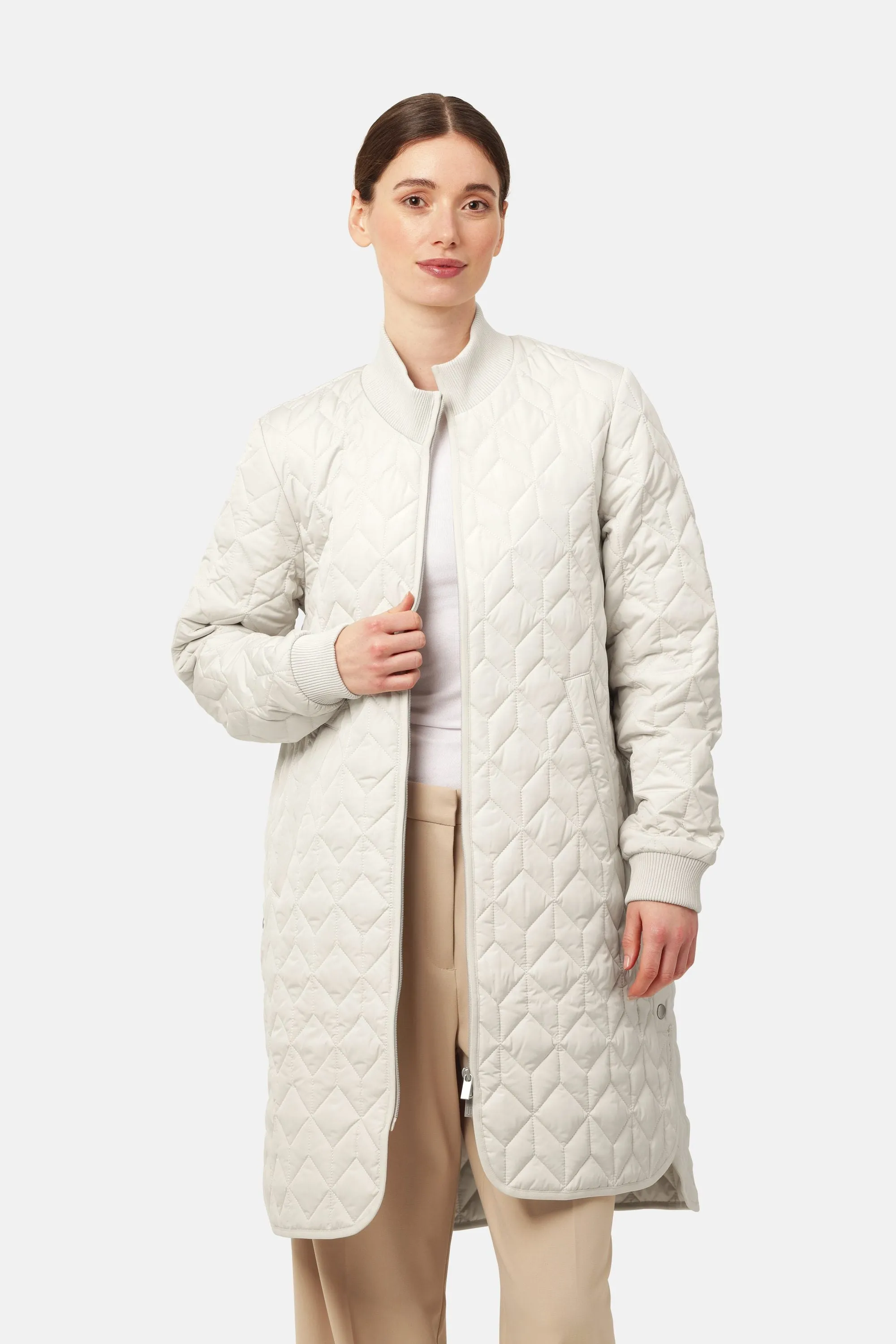 Long Padded Quilt Jacket - Kit sold by Ilse Jacobsen product image thumbnail 2