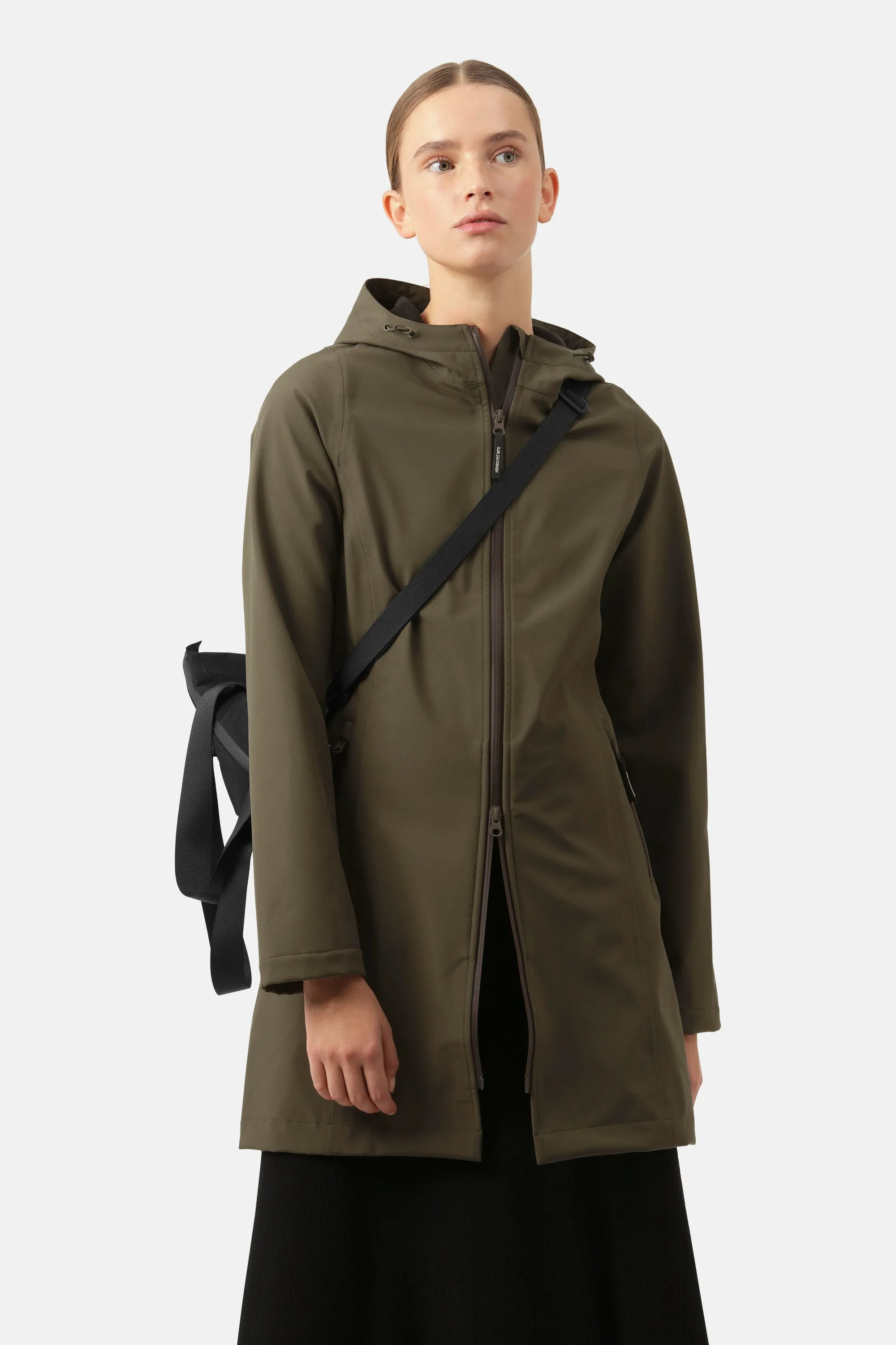 Softshell Raincoat - Army sold by Ilse Jacobsen product image thumbnail 2