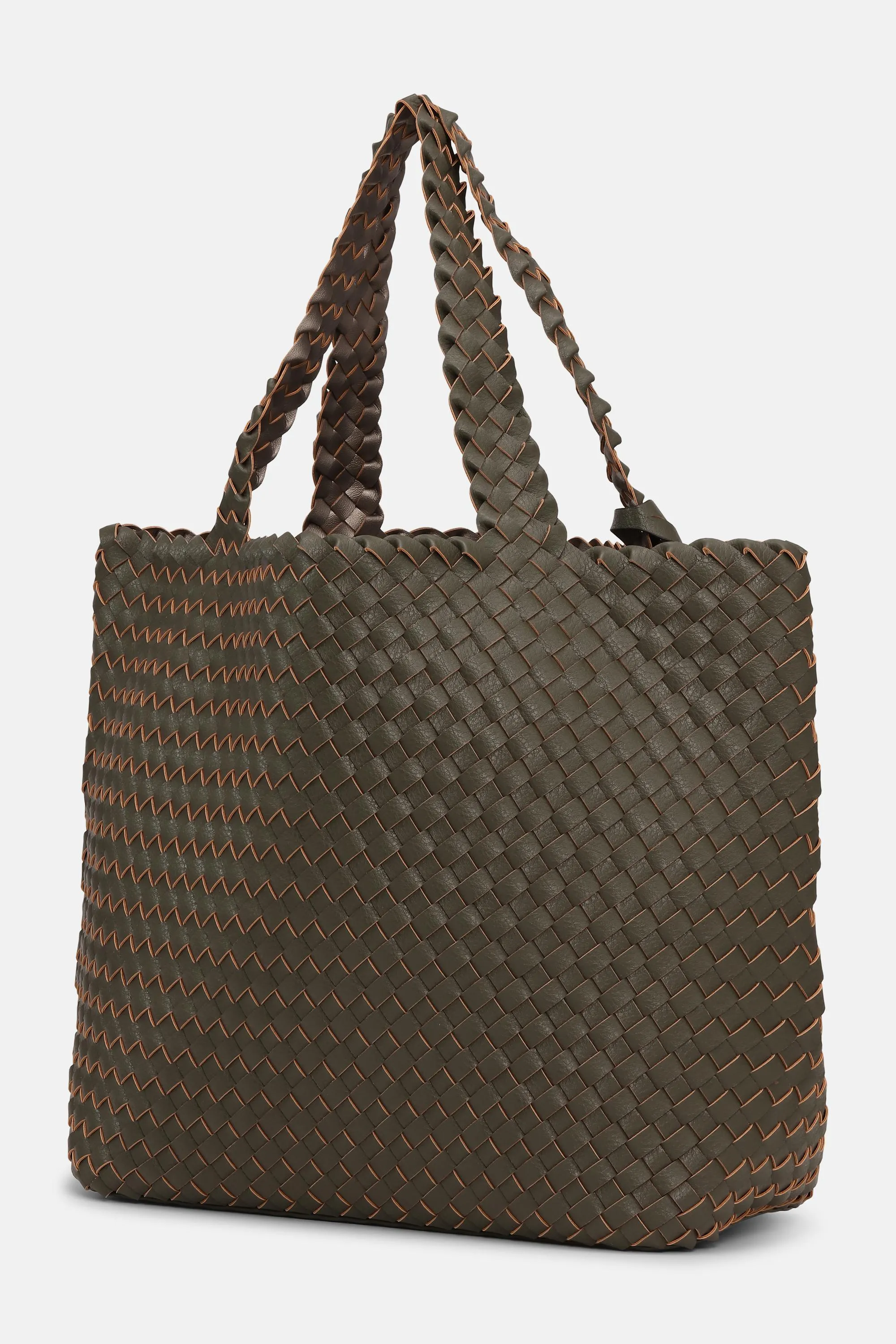 Tote Bag Braided - Army Gun Metal sold by Ilse Jacobsen product image thumbnail 5