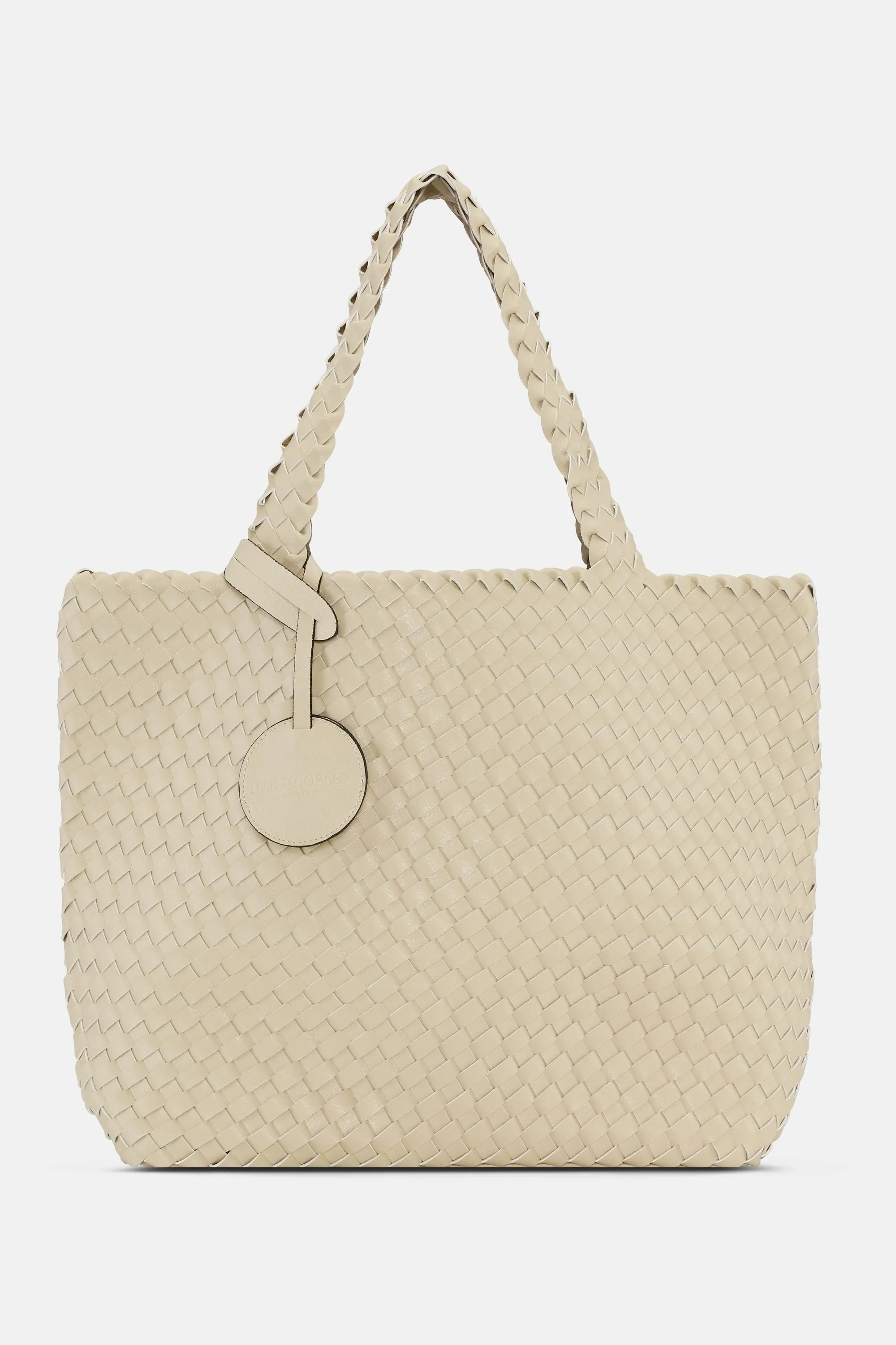 Tote Bag Braided - Ivory Platin sold by Ilse Jacobsen product image thumbnail 3